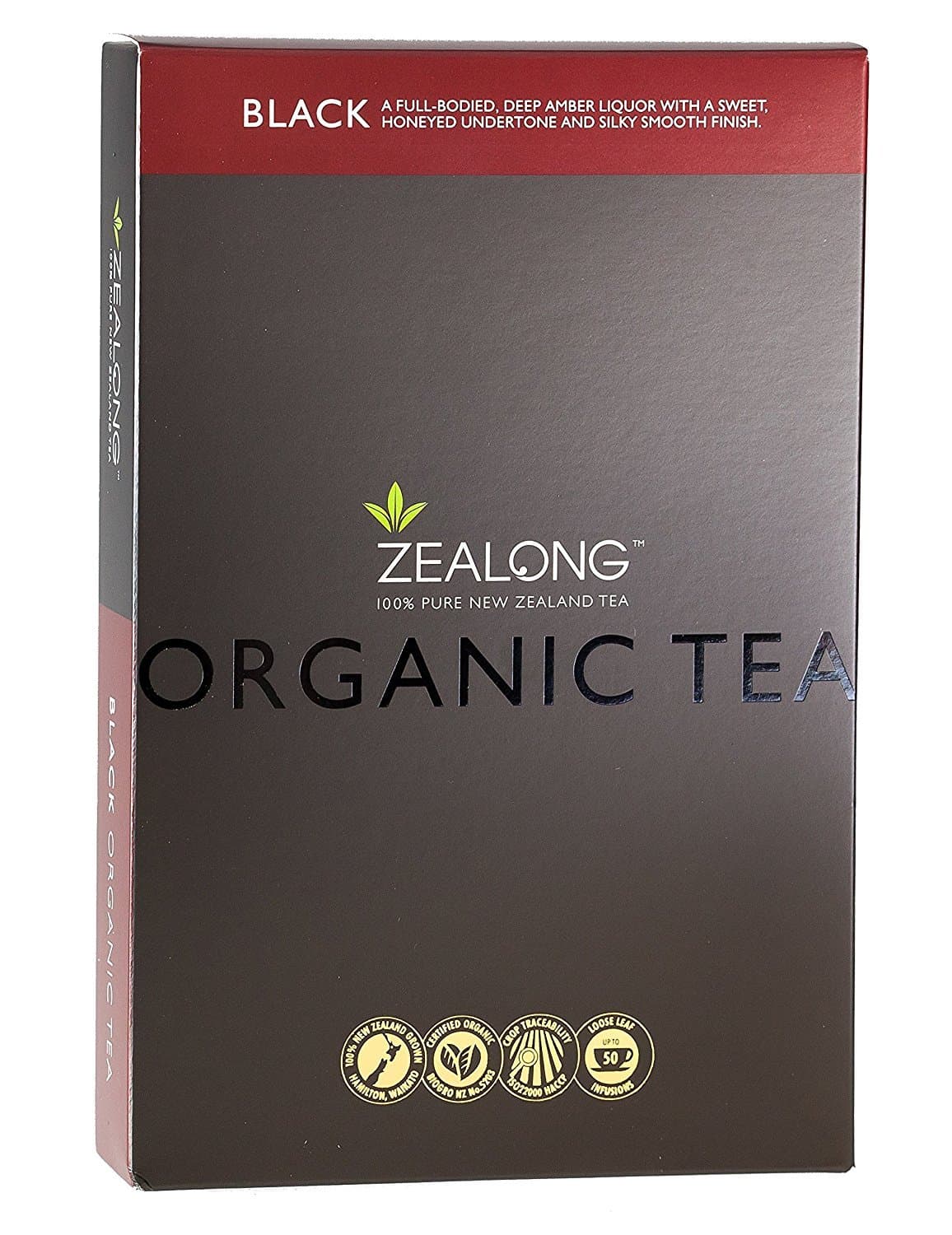 Organic Black Tea | Hand Picked Whole Loose Leaf 50 grams | by Zealong, Creators of The World's Purest Tea