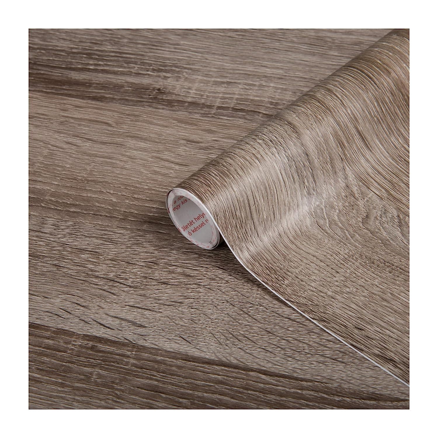 d-c-fix vinyl wrap Sonoma oak truffles wood effect 67,5 cm x 2 m - sticky back plastic roll for furniture, kitchen & cupboards - contact paper sticker self adhesive film
