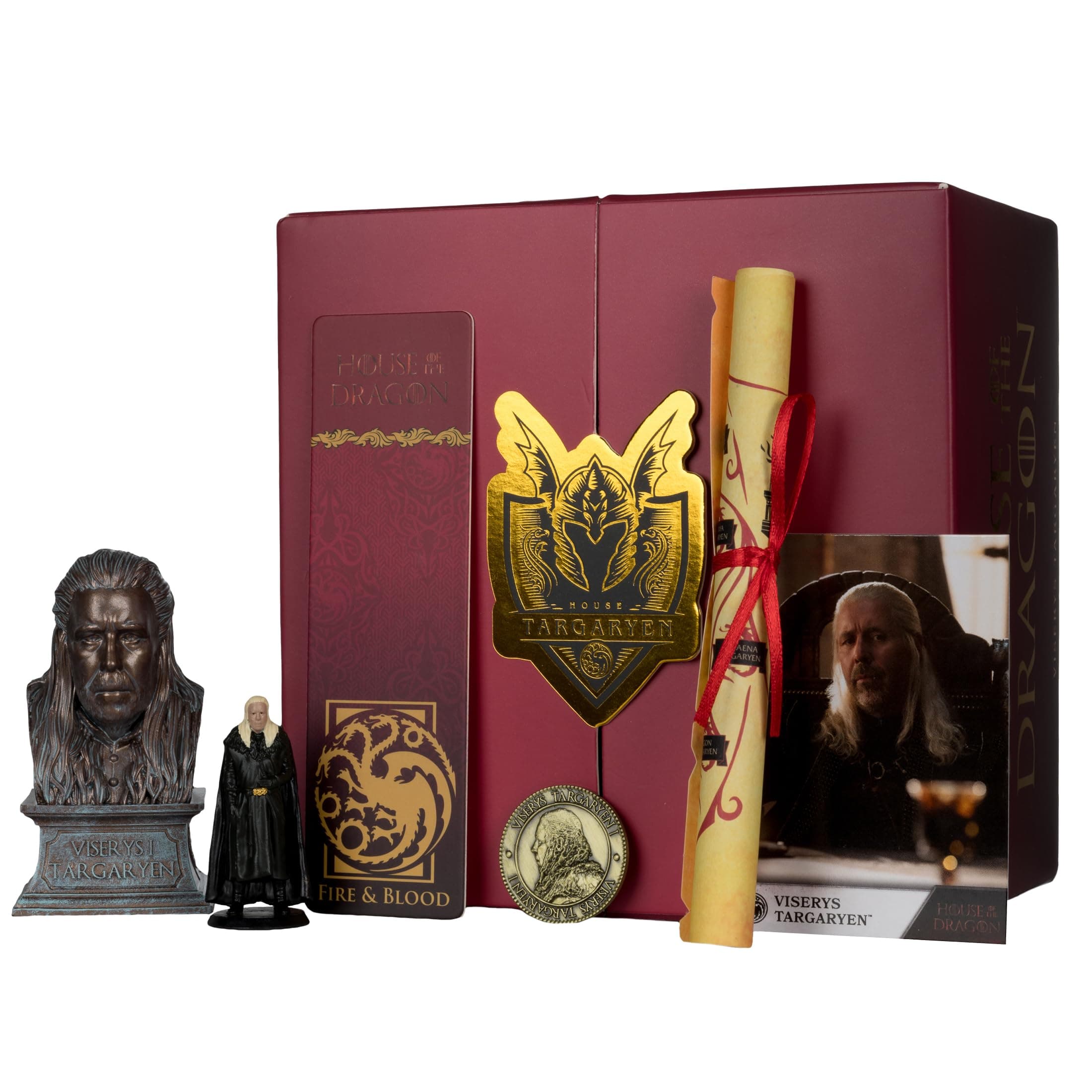 McFarlane Toys - House of The Dragon Viserys Targaryen Collector Box