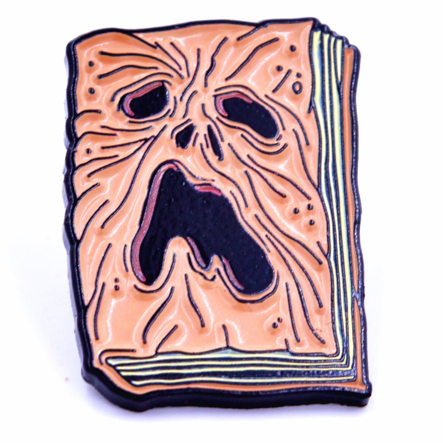 Yesterdays CoYesterdays Co Necronomicon Soft Enamel Black Metal Plated Pin