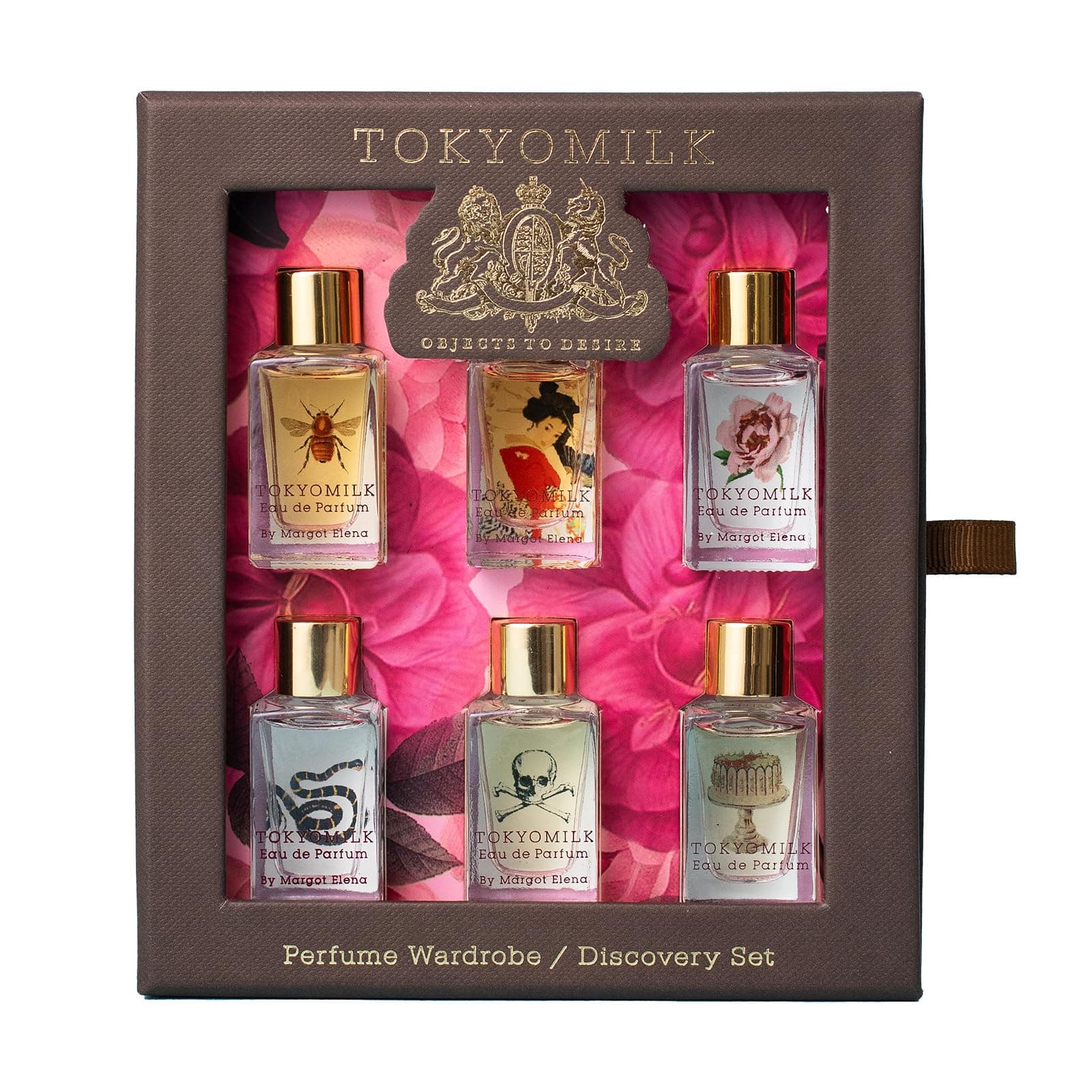 TOKYOMILK Eau de Parfum Discovery Set, 6 Alluring 0.23 fl oz Fragrance Bottle...