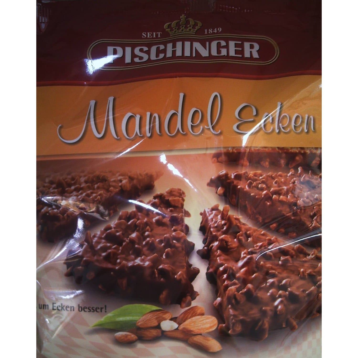 PischingerAlmond Wafers, 10 Packages With Each 130 Grams, Total 1300 Grams