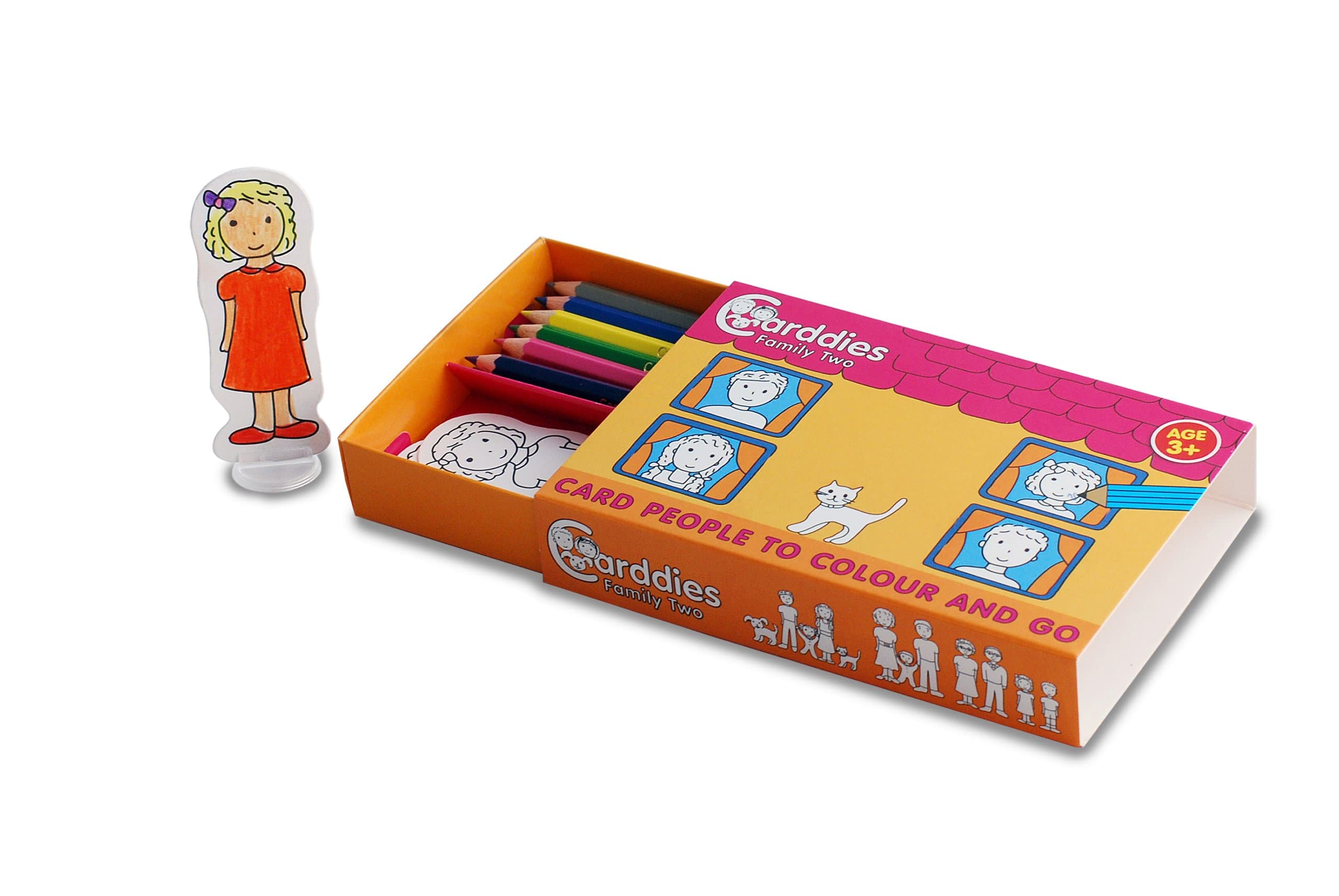 CARDDIES FAMILY TWO: Family of Card People to Colour and Go