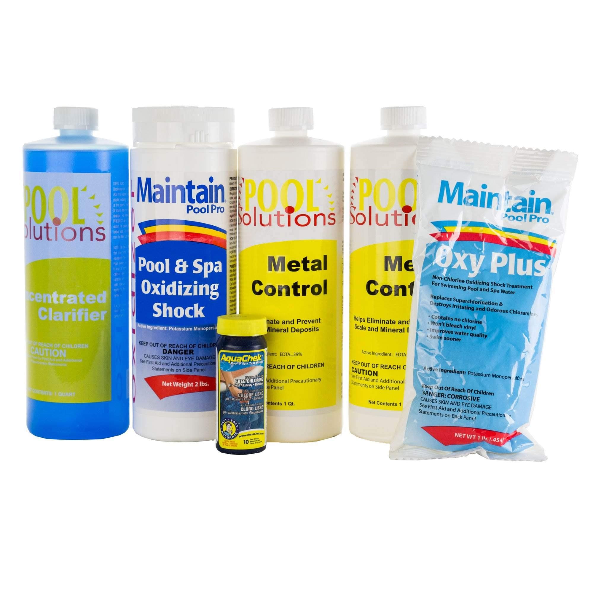 Pool Solutions Spring Start Up Chemical Opening Kit for Up to 30,000 Gallon Pool