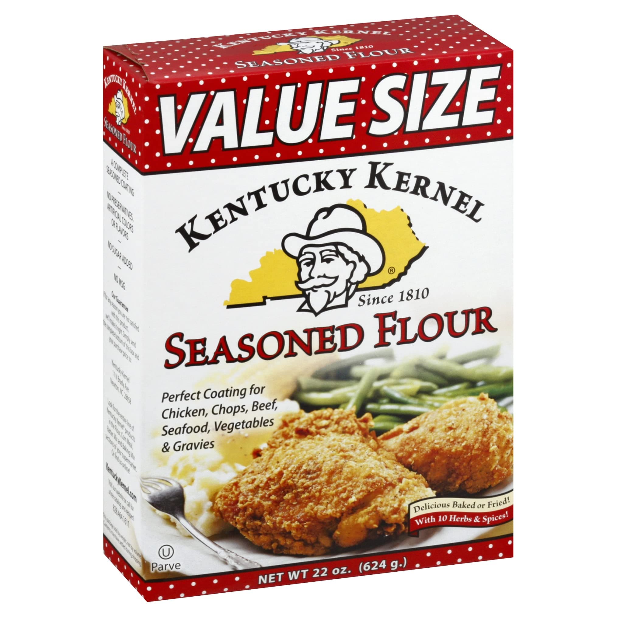 Seasoned Flour, 22 Ounce (Pack of 6)
