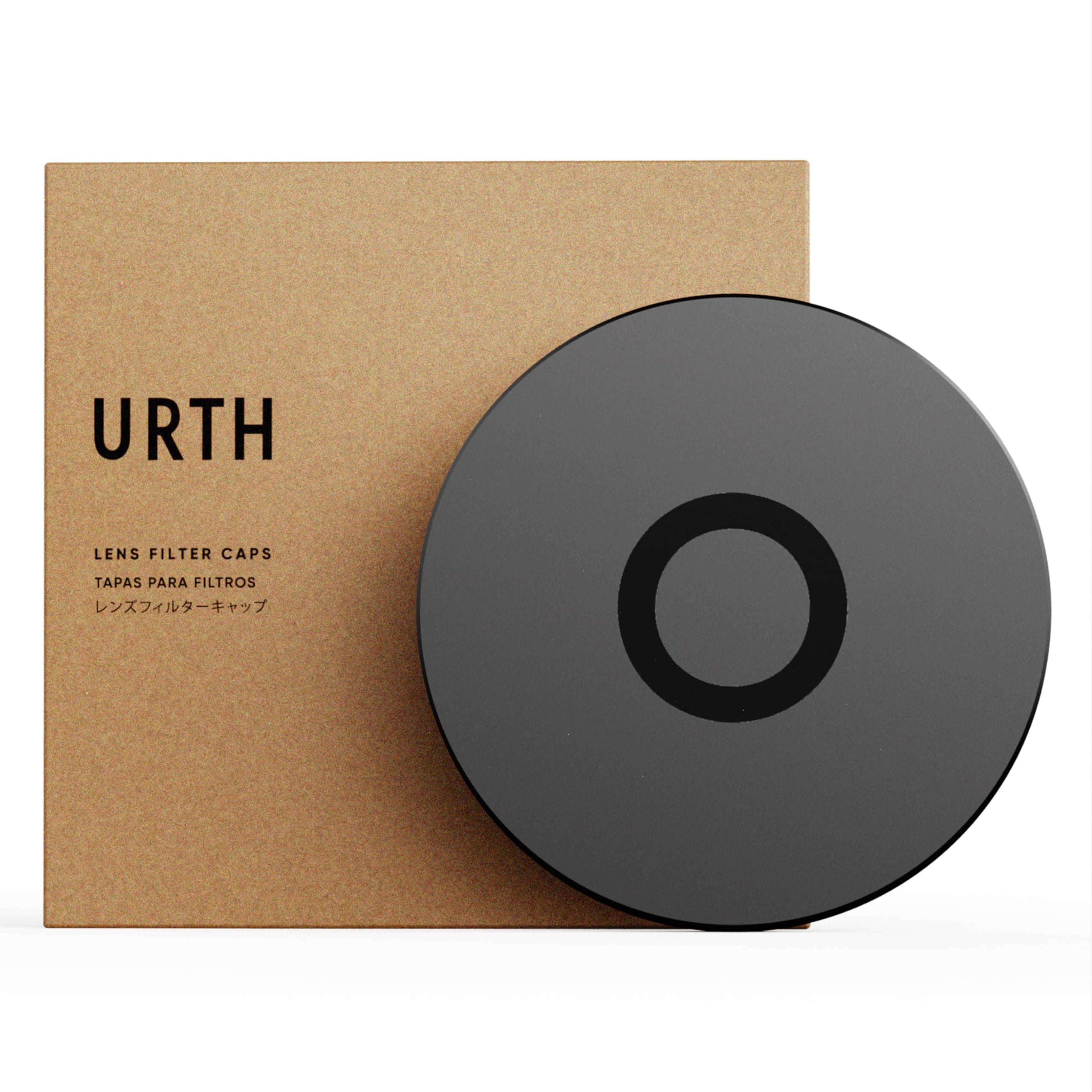 Urth 58mm Metal Lens Filter Caps - Durable Protective Cover for Camera Lens Filters with Precision Fit
