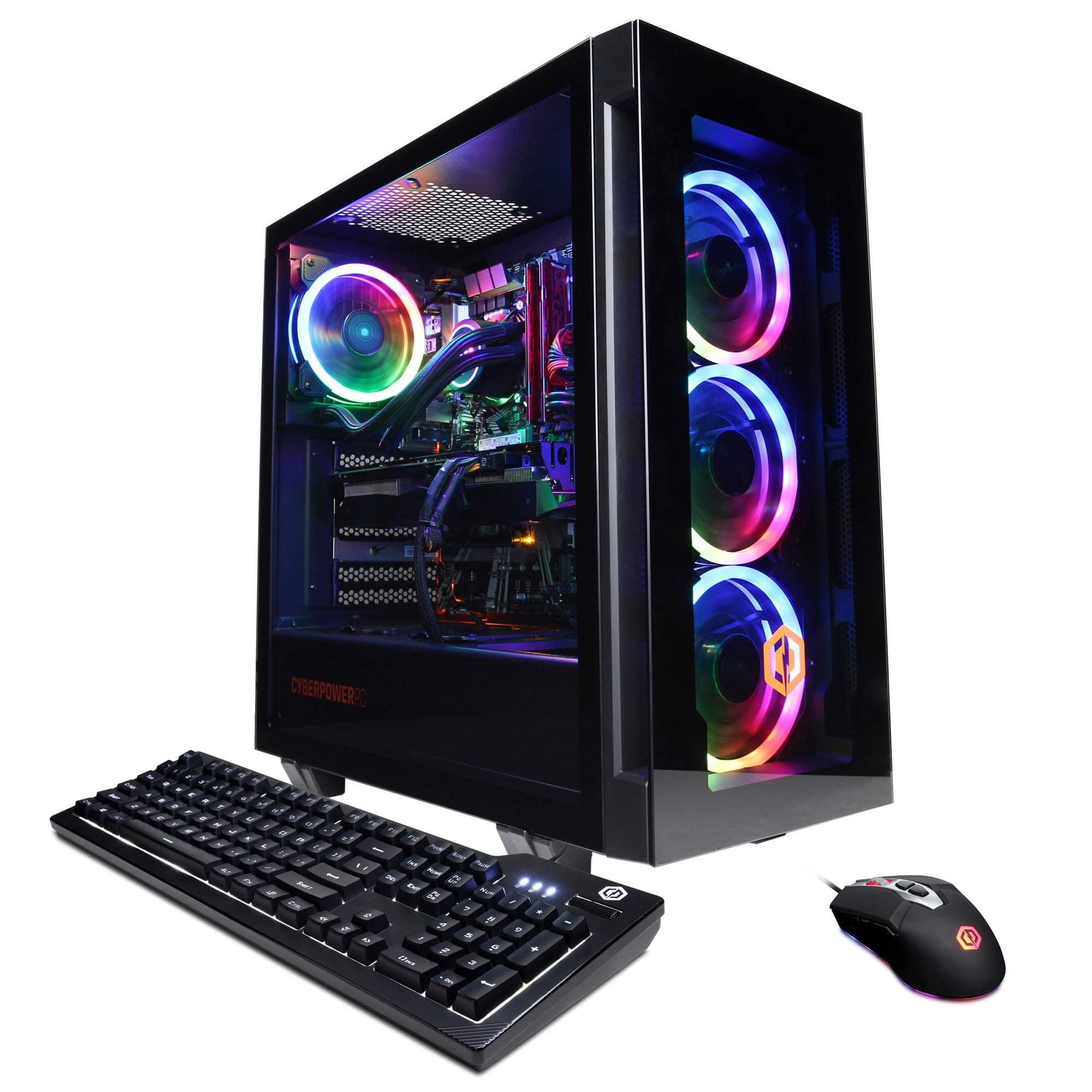 Gamer Supreme Liquid Cool Gaming PC, AMD Ryzen 7 3800X 3.9GHz, GeForce RTX 3060 12GB, 16GB DDR4, 1TB NVMe SSD, WiFi Ready & Win 10 Home (SLC8260A5)