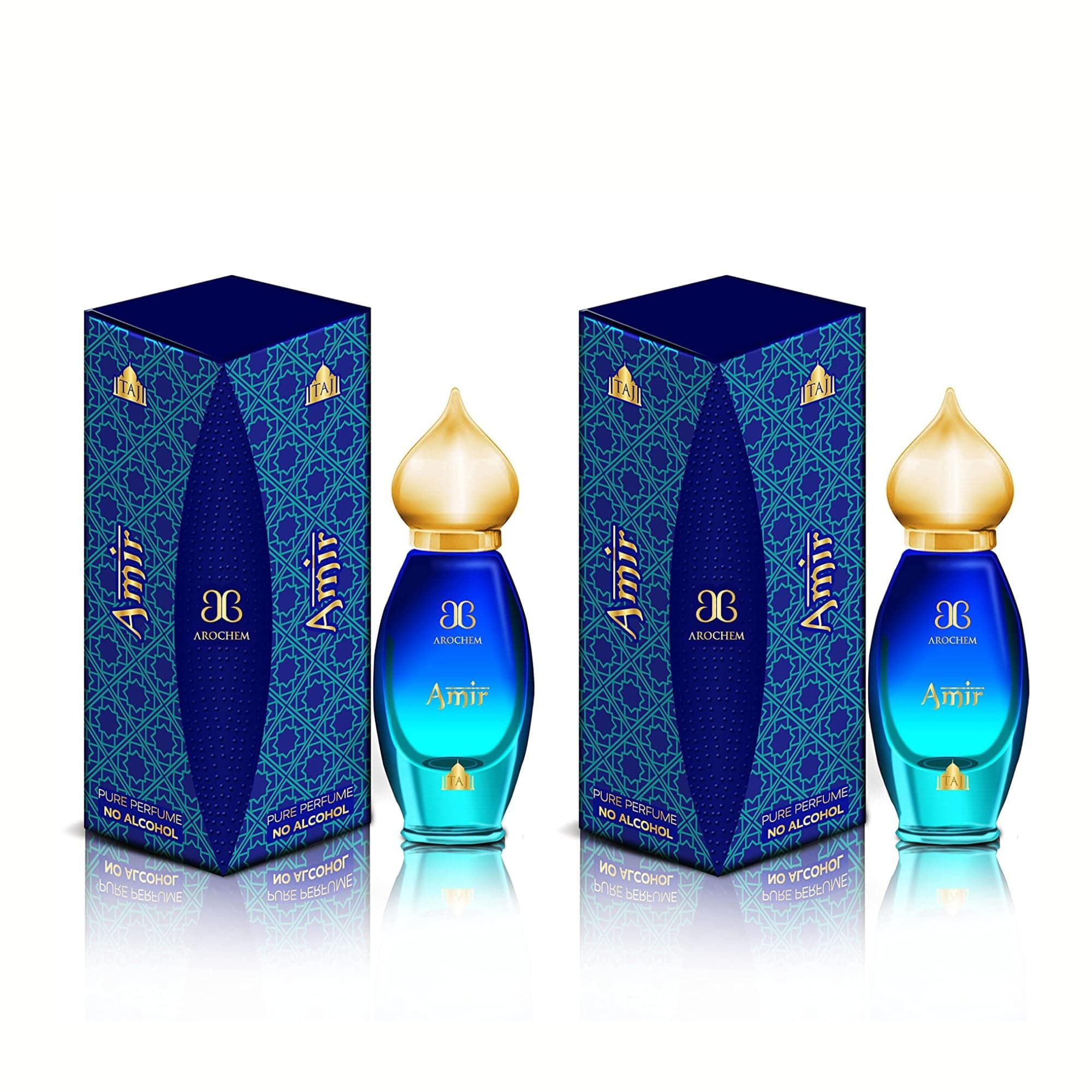 TAJ EDITION AMIR 9 ML PURE PERFUME, NO ALCOHOL UNISEX PERFUME ROLL ON