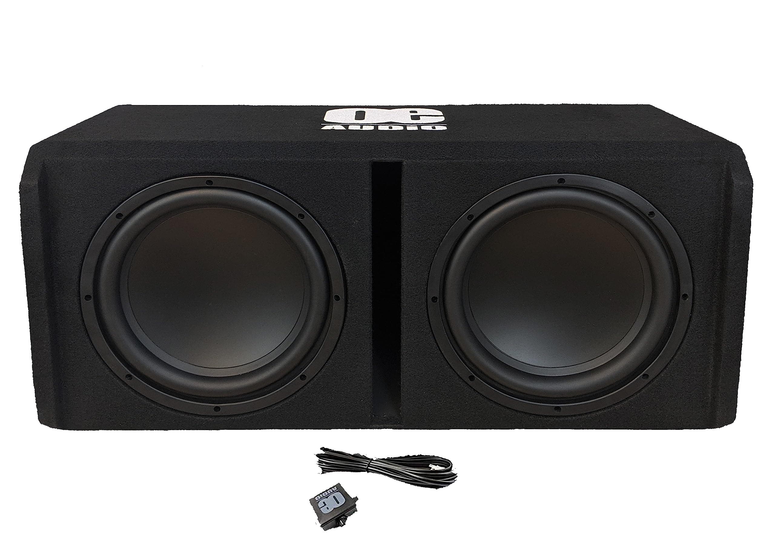 212SP Twin 12" Active Amplified 3600W Double Bass Box Sub Car Subwoofer