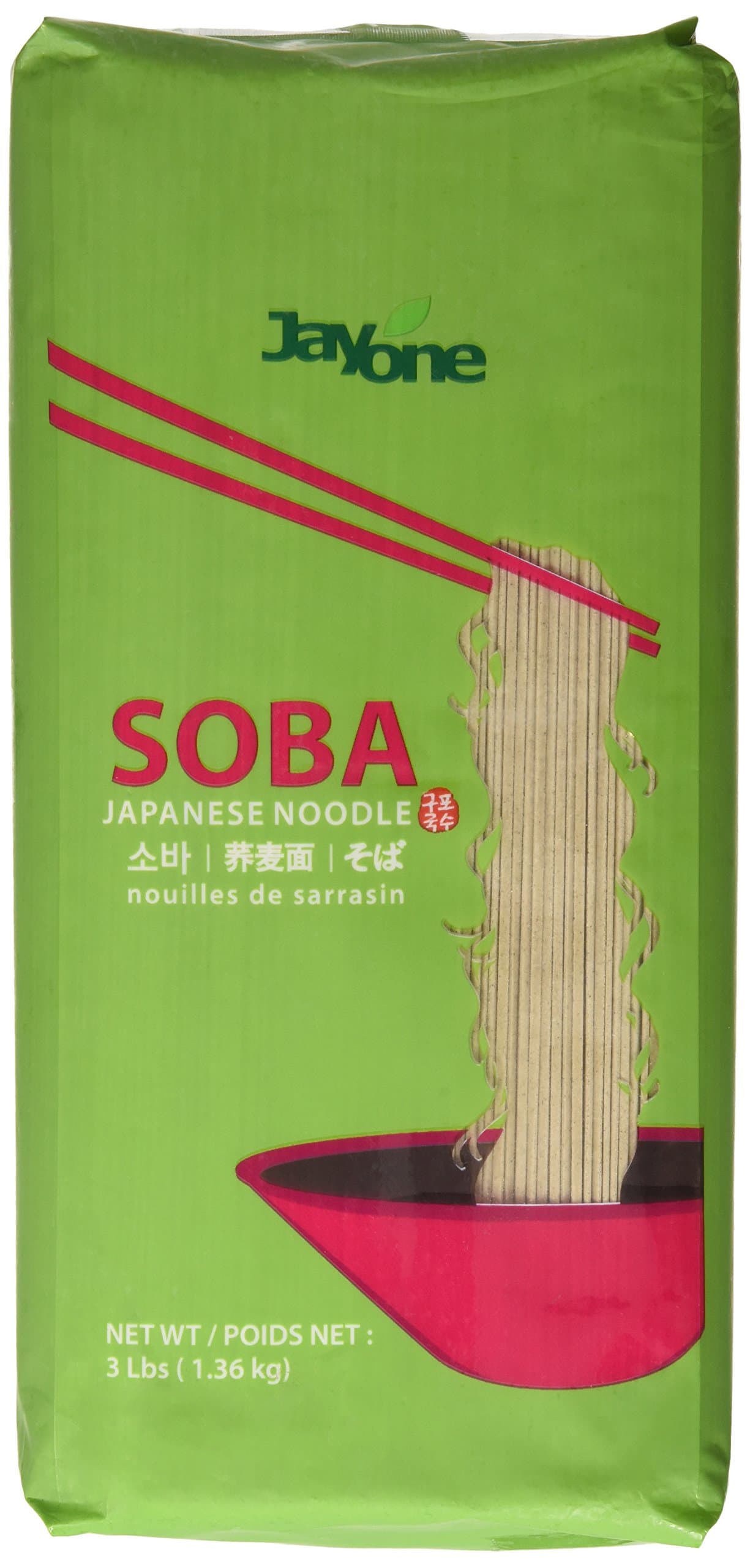 Jayone Japanese Noodle, Soba, 3 Pound