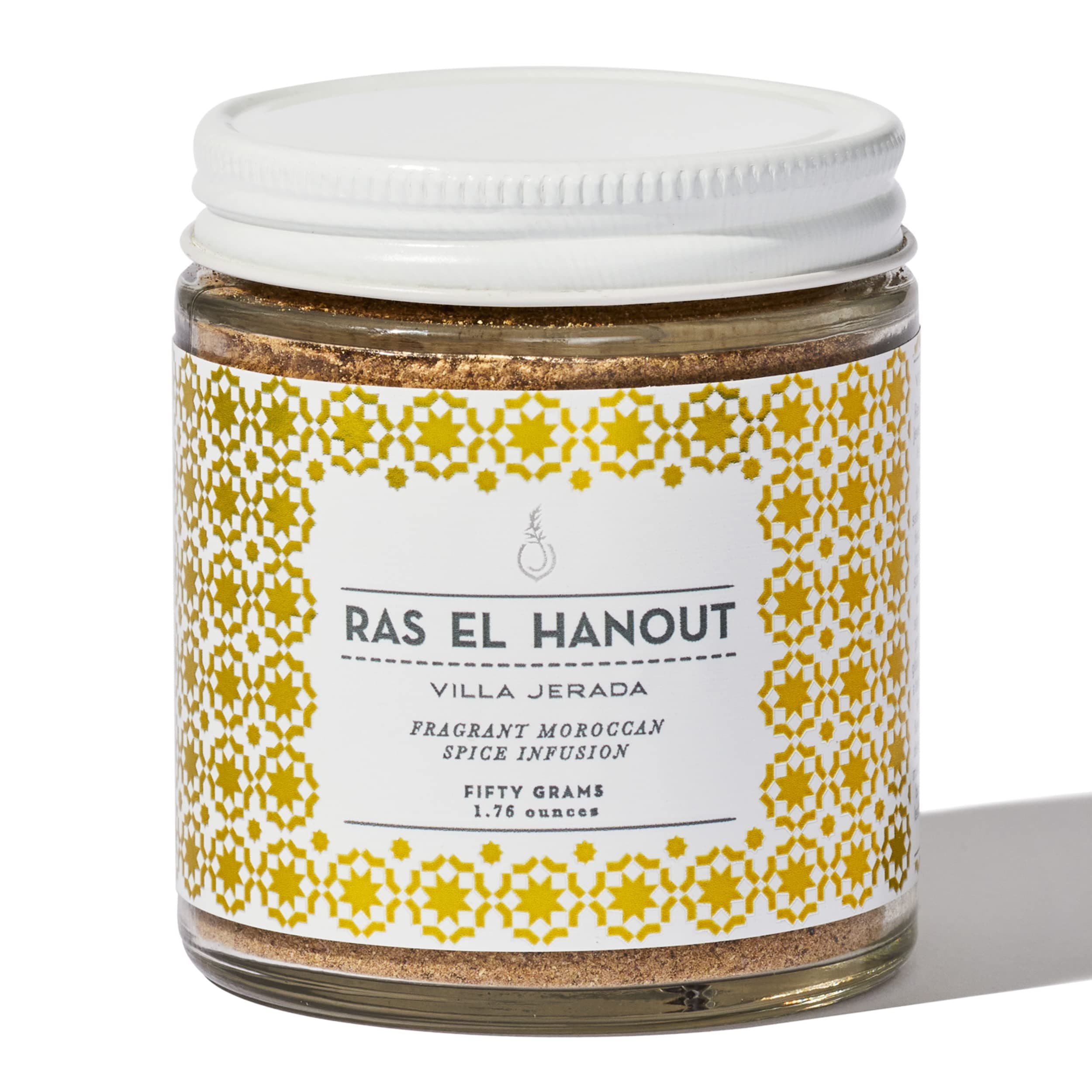 Ras El Hanout Premium Seasoning - Ancient Moroccan Spice (Rich, Colorful, Aromatic & Zesty), 1.76 oz (RAS EL HANOUT - 1 JAR)