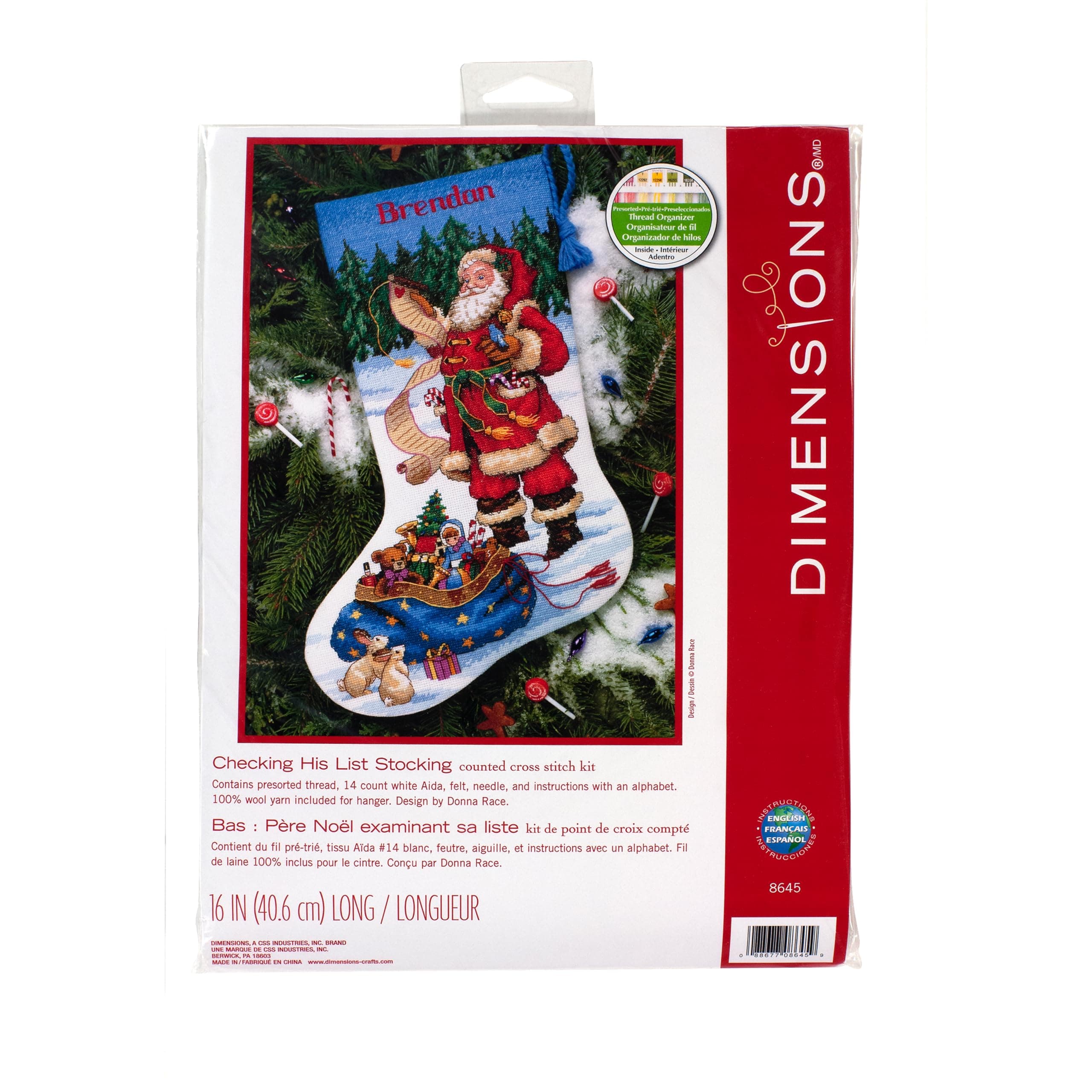 8645 Checking HIS List, Multi-Colour