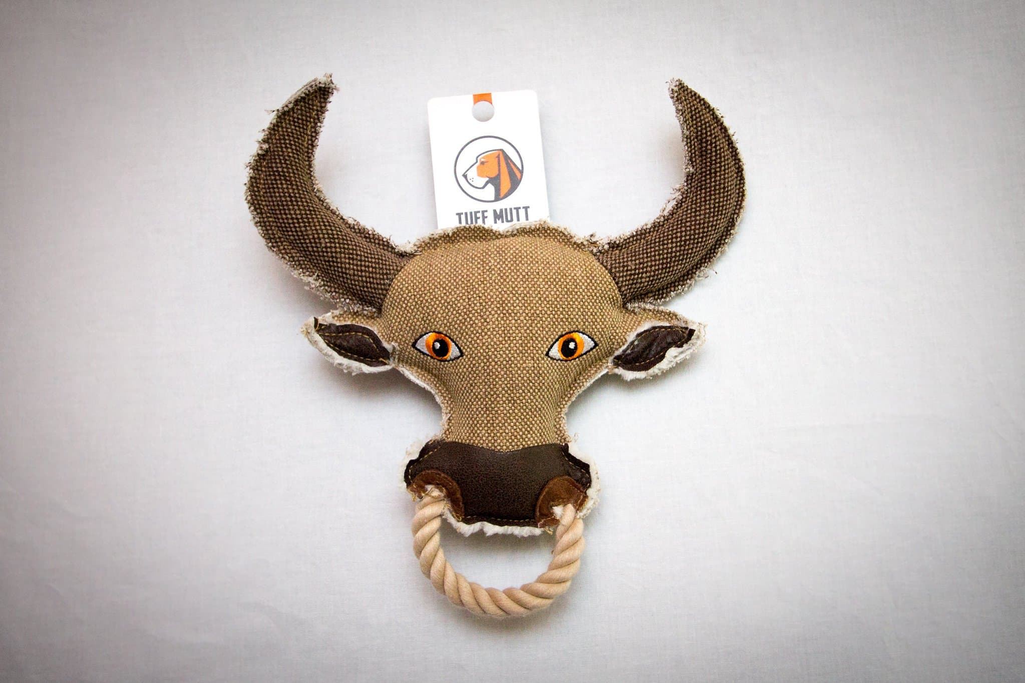 Petercor Squeaky Canvas Dog Toy for All Breeds by Tuff_Mutt (Bull)