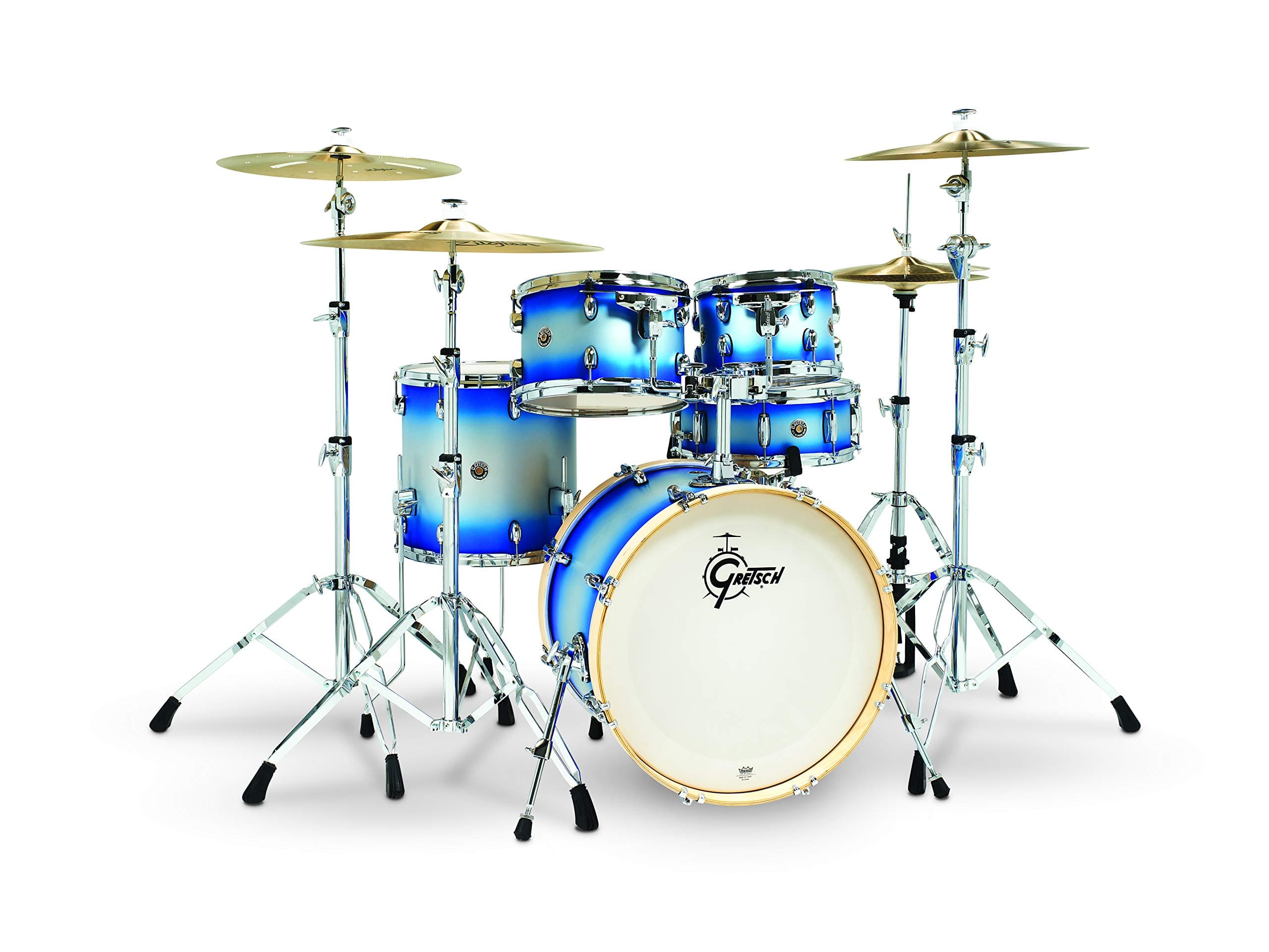 Gretsch Drums Drum Set, Blue Silver Duco (CS1-J405-BSD)