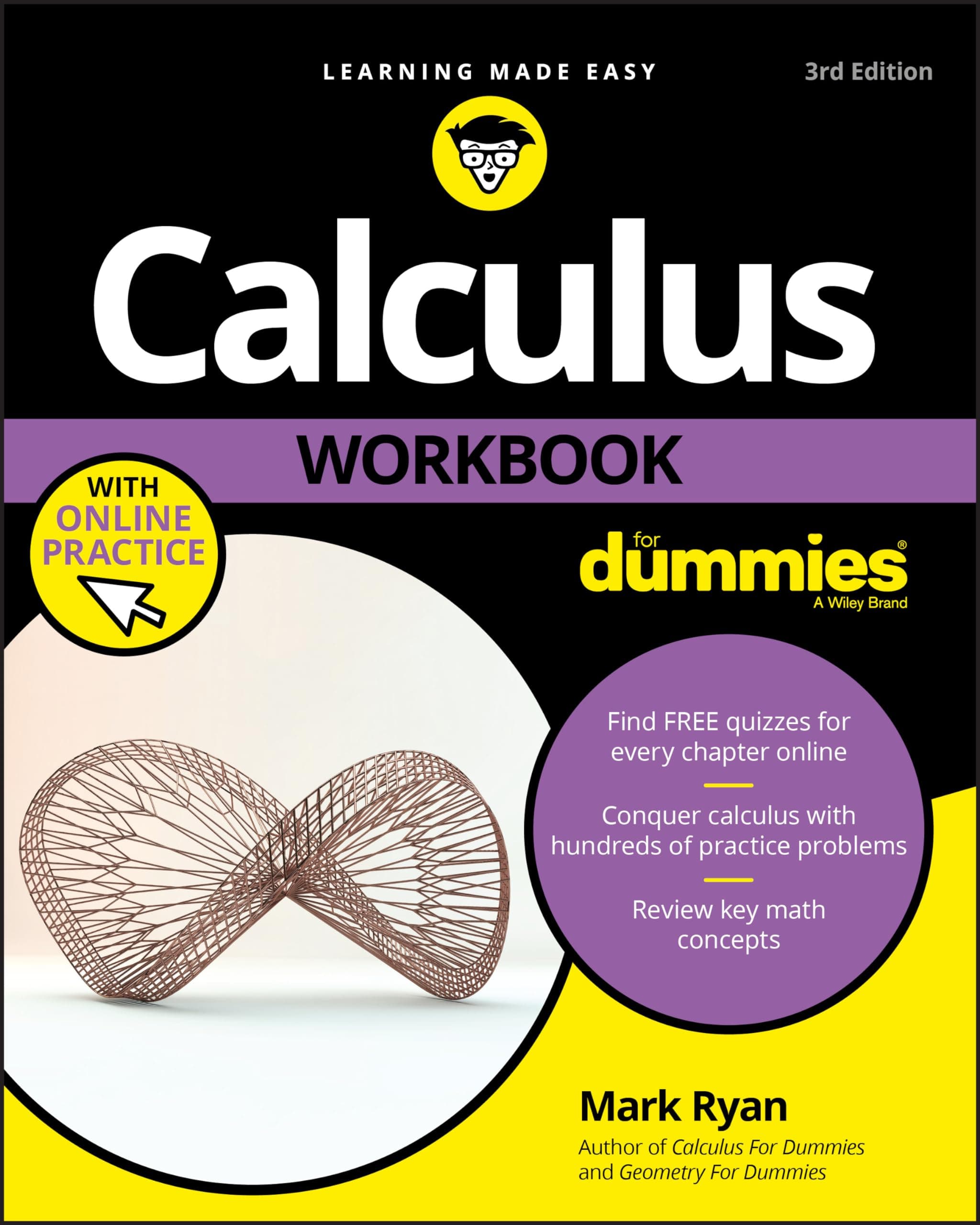 Calculus Workbook For Dummies, 3rd Edition