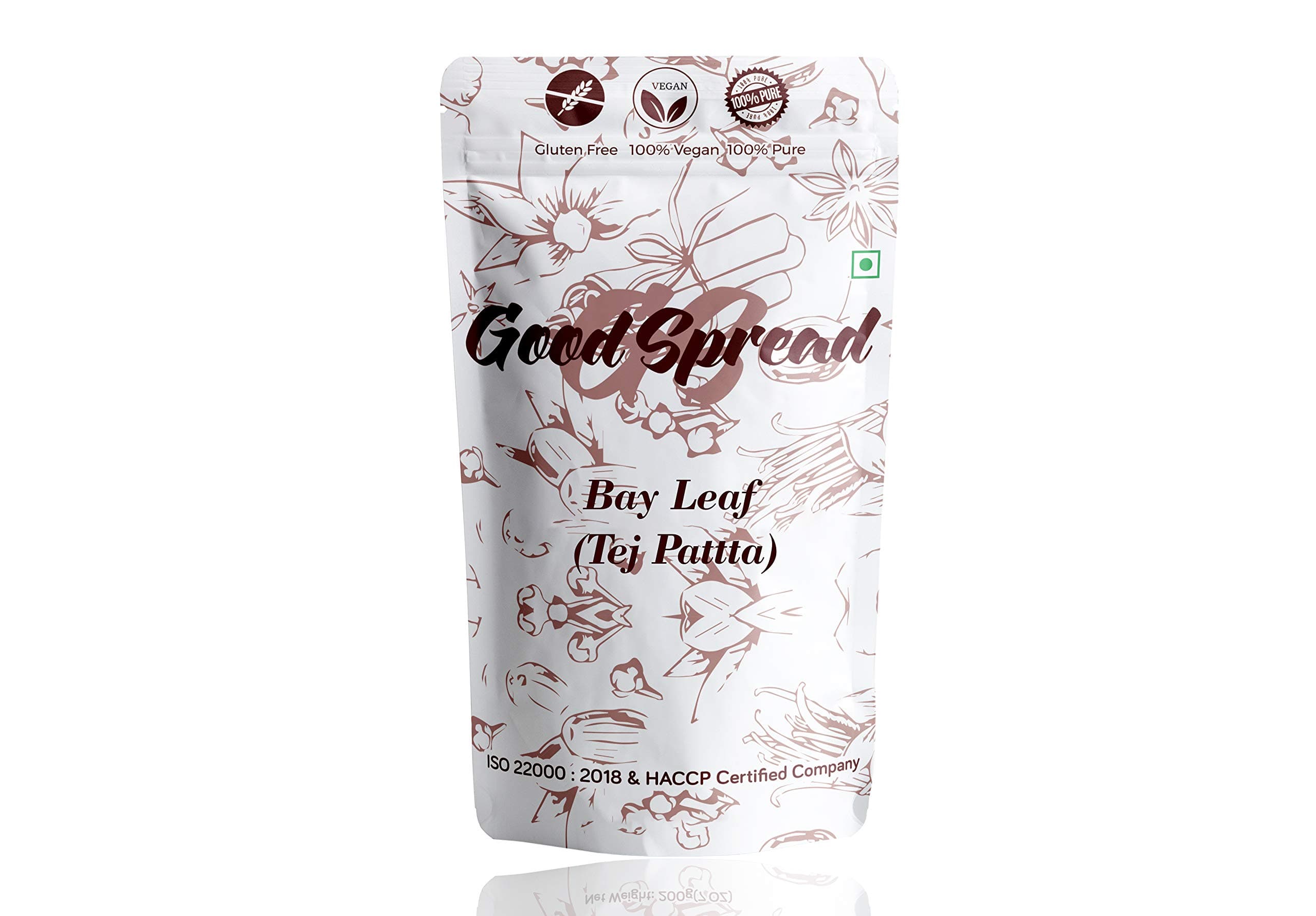 GoodSpread | Organic Bay Leaf | 400 grams | Whole Tej Patta | Dried bay leaves | From Meghalaya |