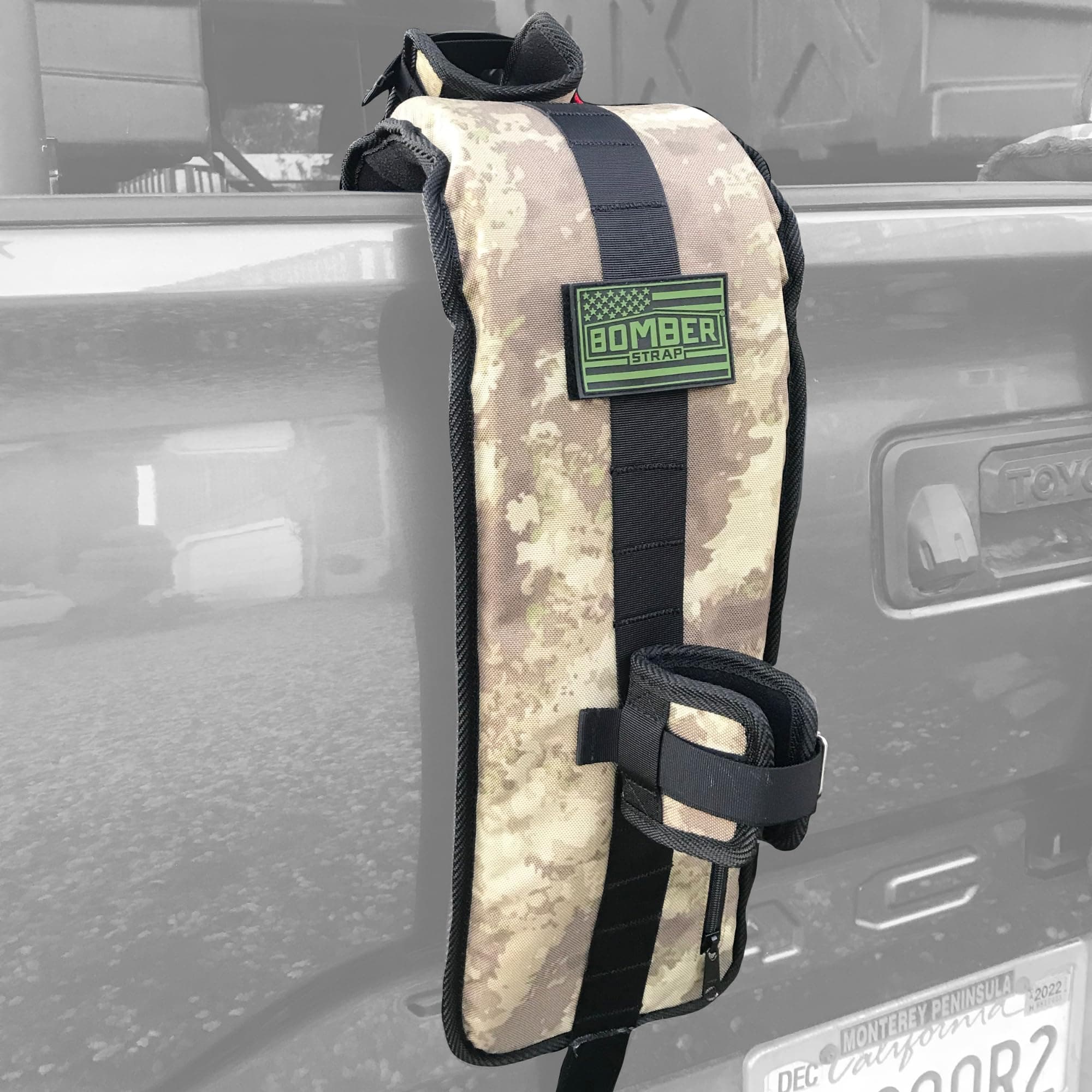 Bomber Strap Tailgate Bike Cover Mountain Bike Truck Luggage Rack Fits All Bikes Single Bike Mount Strap