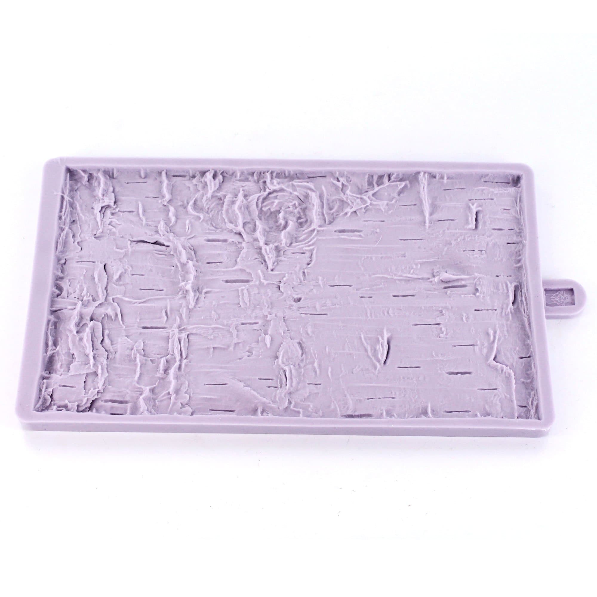 Karen Davies Rustic Birch Wood Baking Mould, Pink,36267FBA