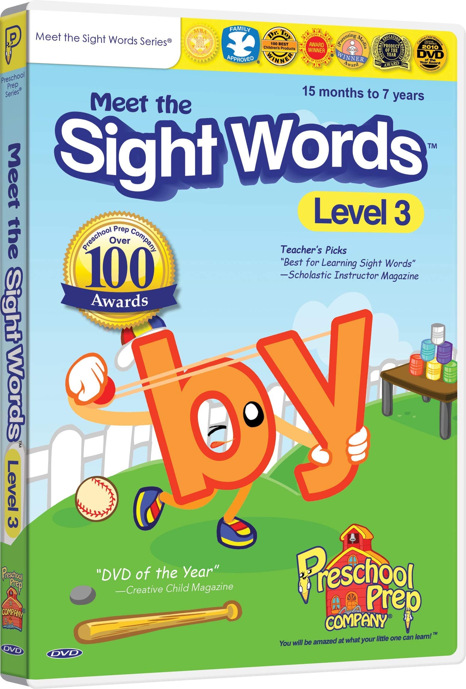 Meet the Sight Words Level 3 DVD
