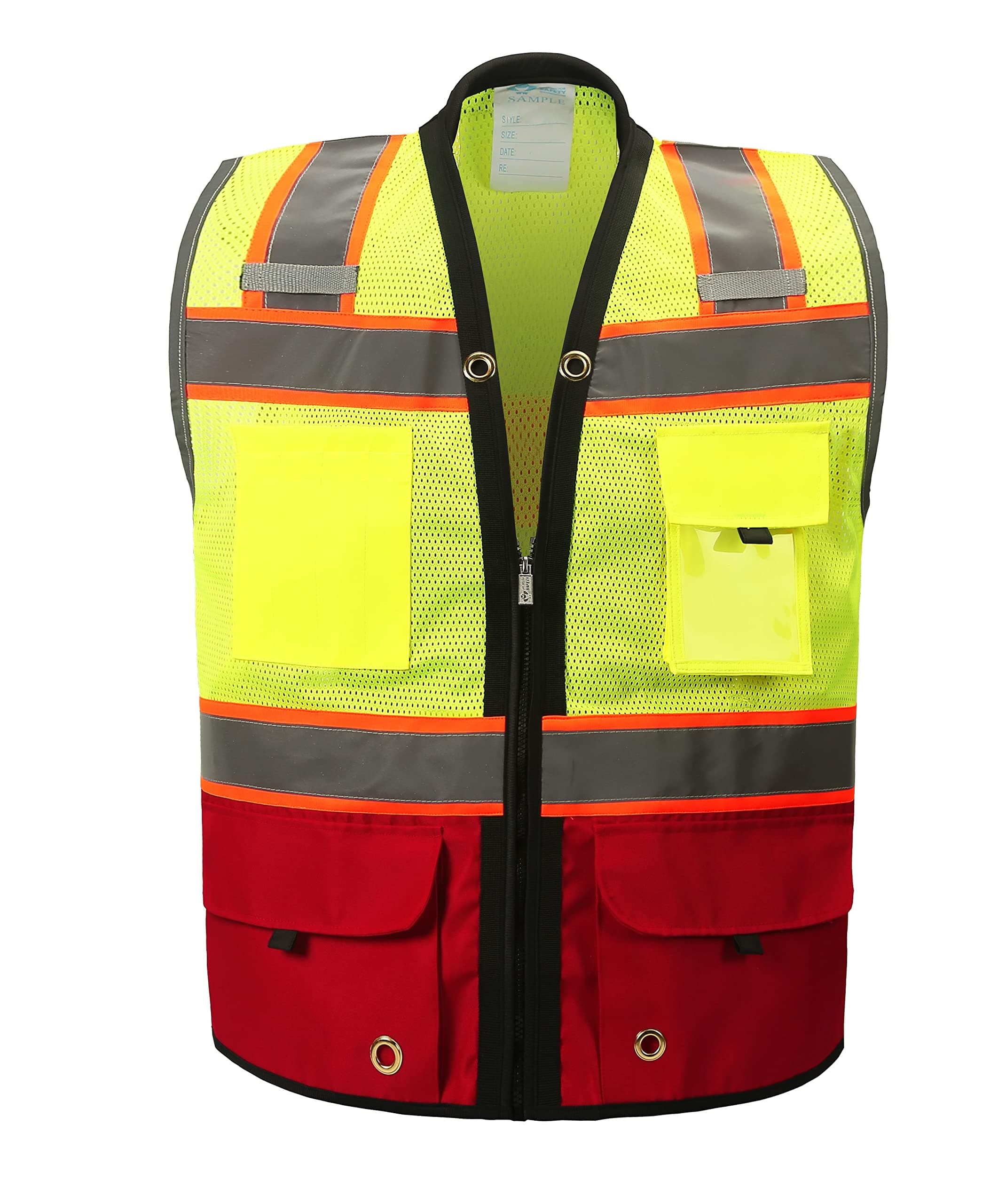 Shine Bright Safety Vest - High Visibility with Reflective Straps and Pockets – Premium, Soft, Durable, and Breathable