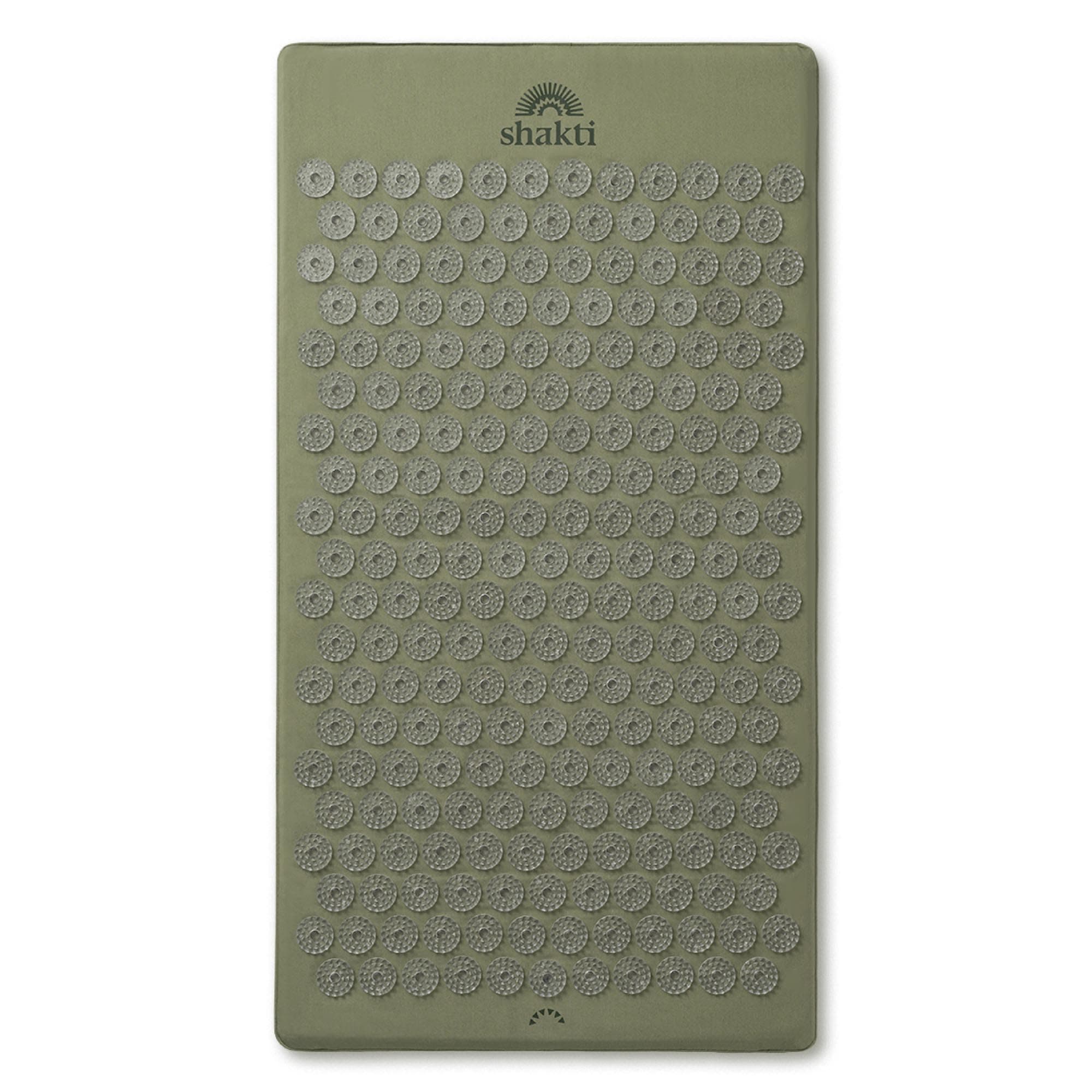 Premium Acupressure Mat, Level 1 Intensity in Tulsi, Massage Muscles, Aid Sleep & Unlock Inner Tension | Similar to Acupuncture | FSA/HSA Eligible | Organic Cotton Certified