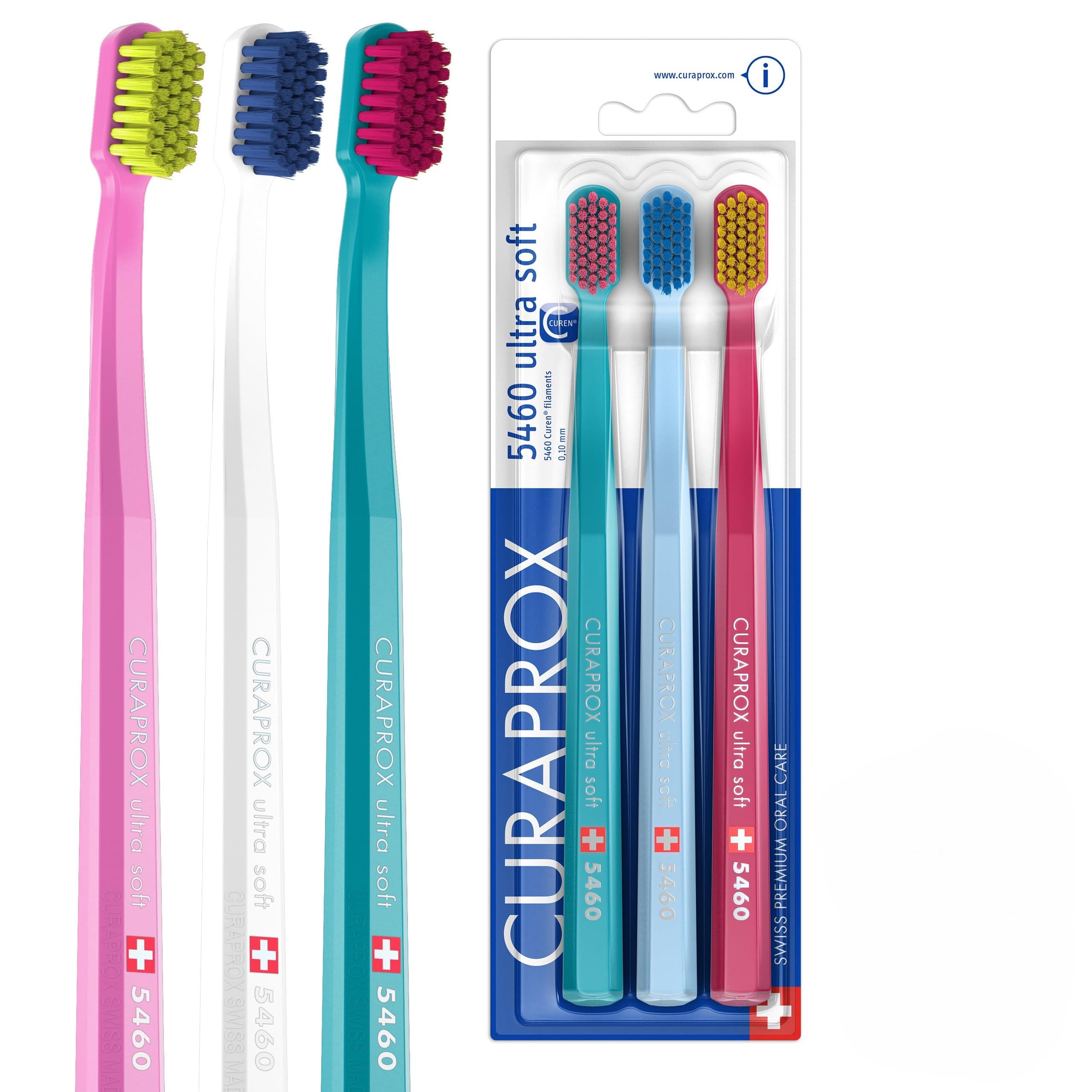 CS5460 Ulta Soft Toothbrush - Pack of 3 by Curaprox