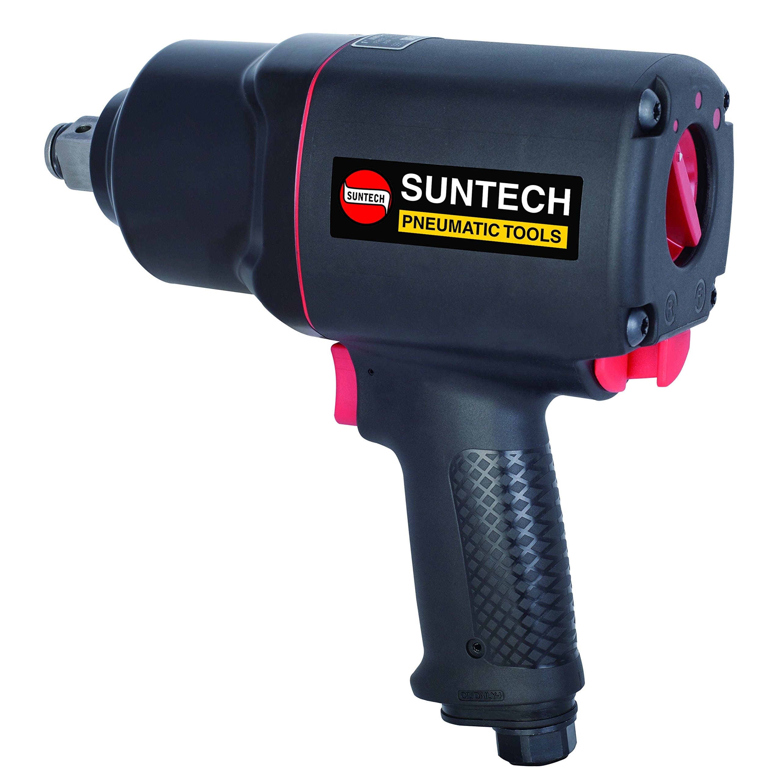SUNTECH SM-45-4154P Air Impact Wrench with Composite, Black, 3/4"