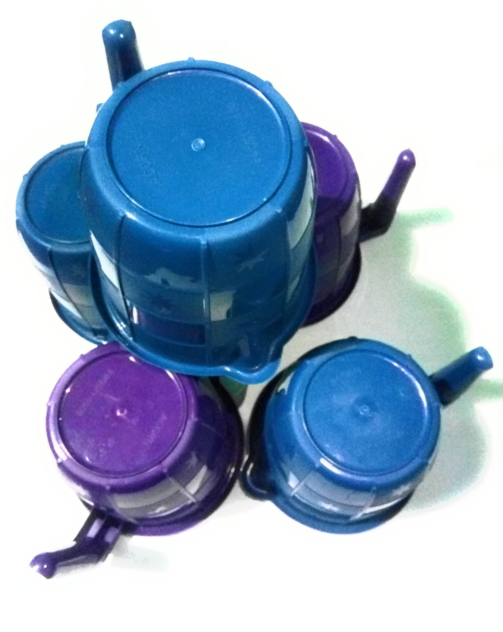 Mug Round Shape (Set of 2) 1liter, Colour as per Stock, Good Plastic Grip,This Bath Tumbler is Strong,Stylish, Beautiful,Sturdy 100% Virgin Material Upto 1 Litter Used,