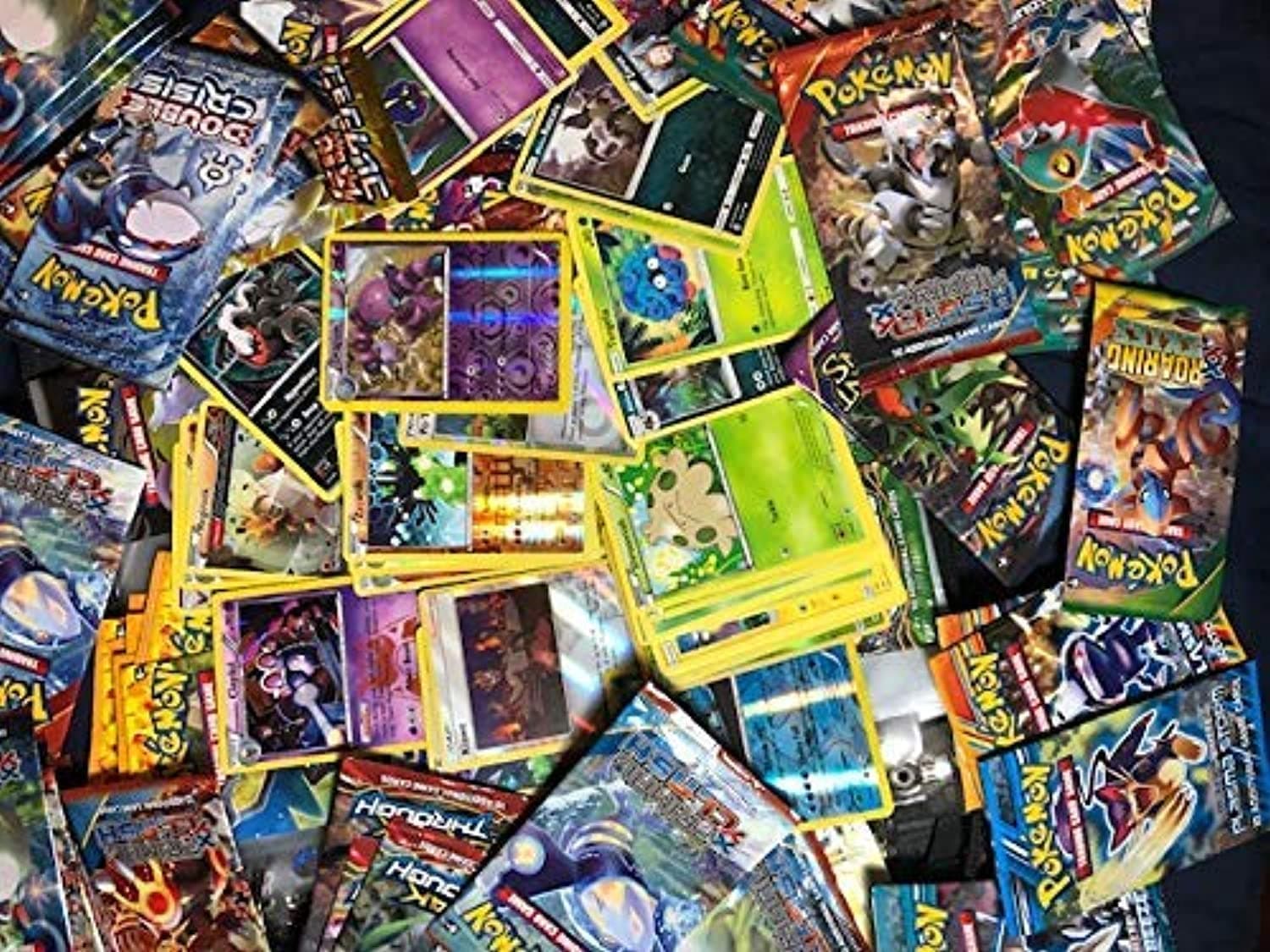 Pokemon Limited Edition TCG: Random Cards from Every Series, 100 Cards in Each Lot, multi, 34654