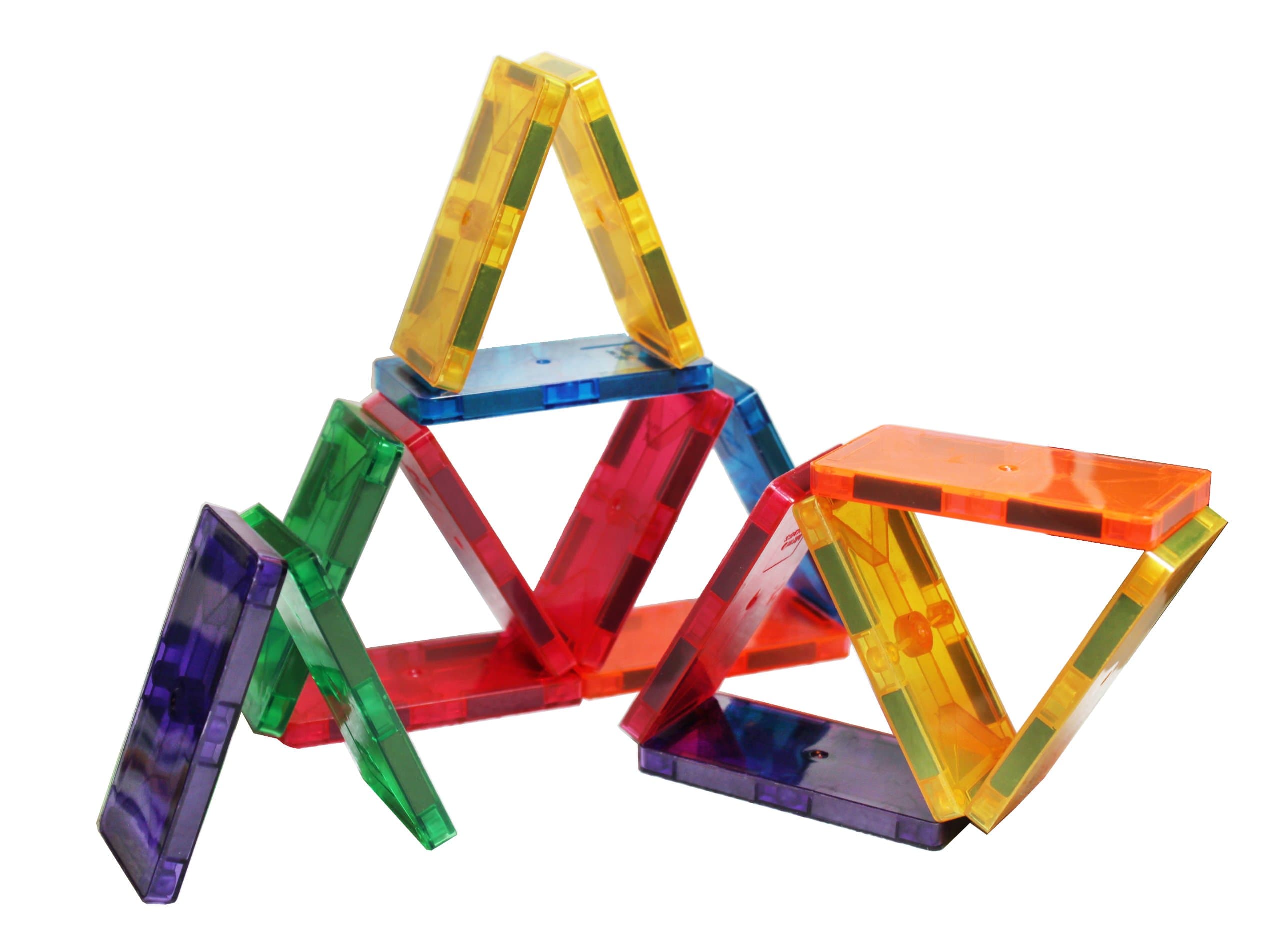 Clear Colors 16pc Rectangle