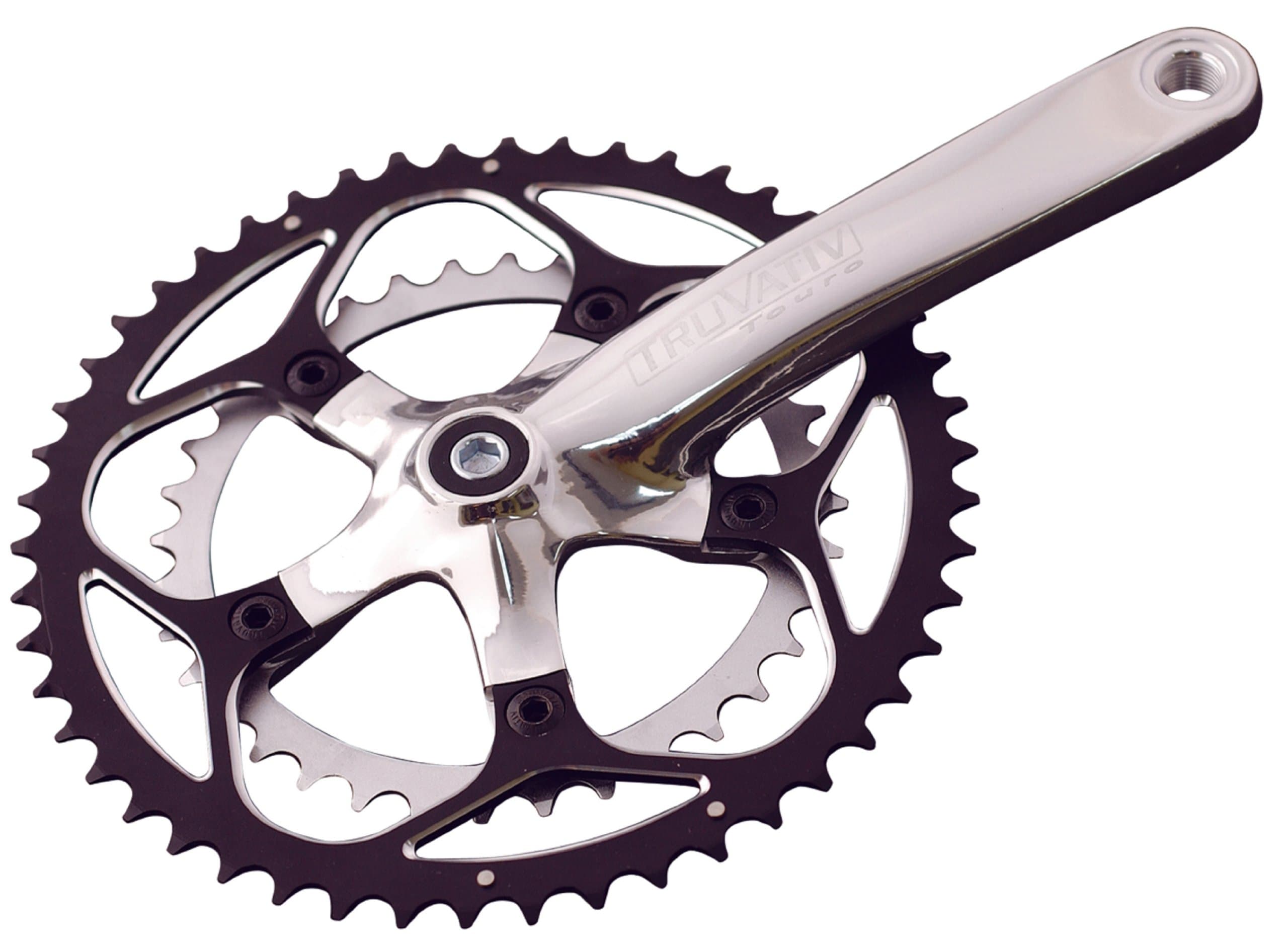 Truvativ 175 Silver 50-36T Touro Compact Power Spline