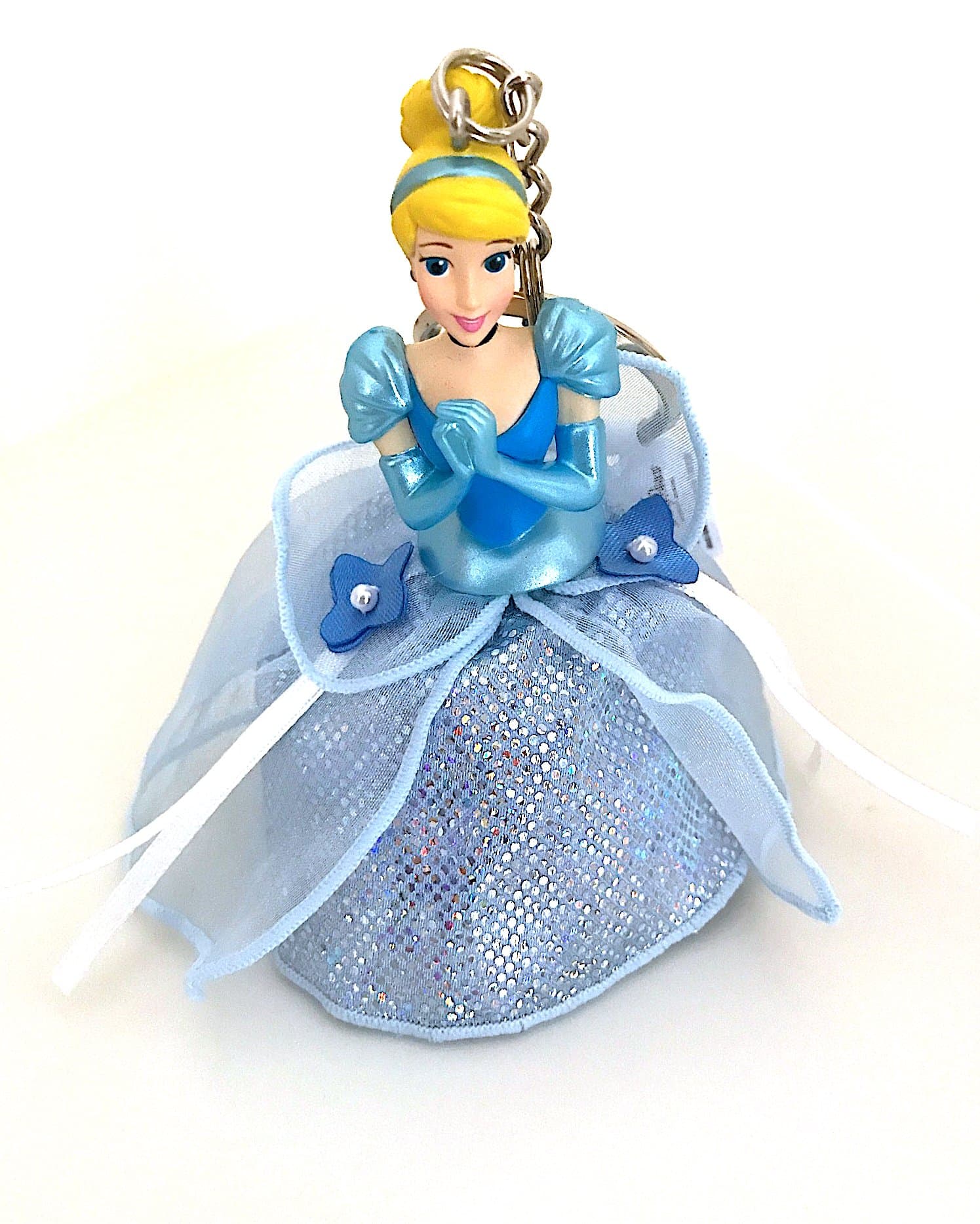 Disney Parks Cinderella Gown Keychain Ornament NEW