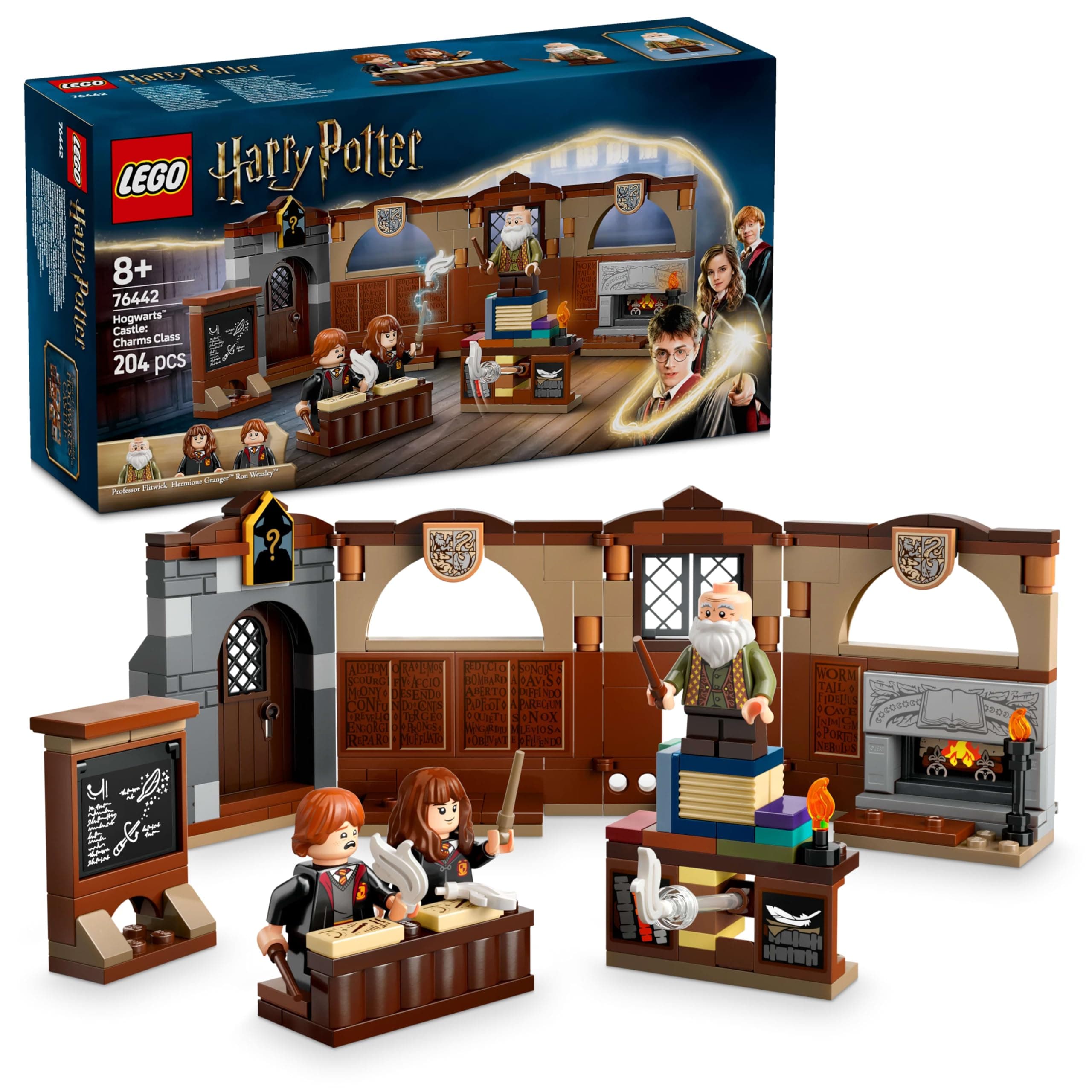 LEGO Harry Potter Hogwarts Castle: Charms Class Toy, Plaything, Birthday Present, Blocks, Boys, Girls, Children, 8 Years Old, 9 Years Old, 10 Years Old, Elementary School Students, Harry Potter Goods