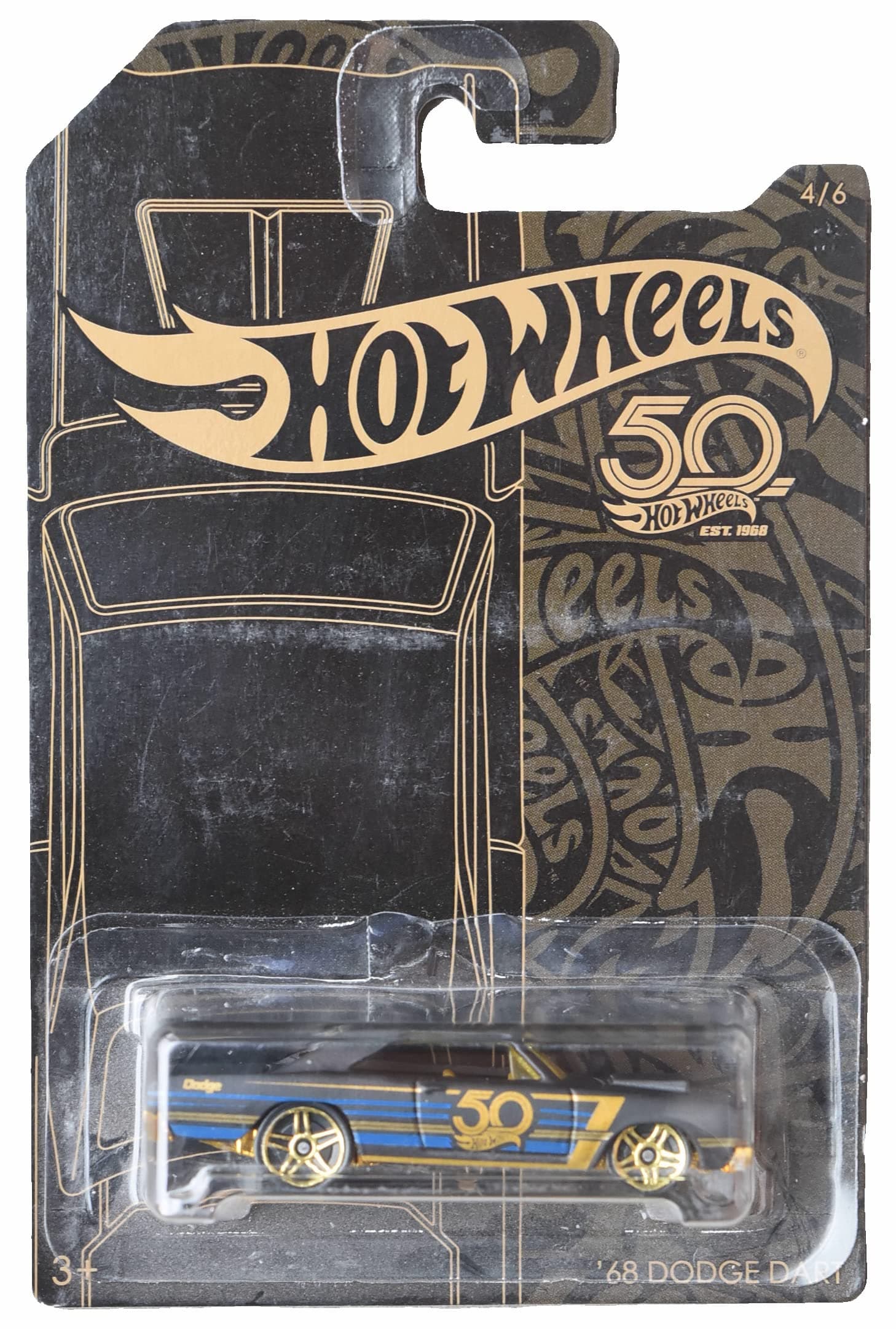 Hot Wheels 1968 Dodge Dart 1:64 Scale Car