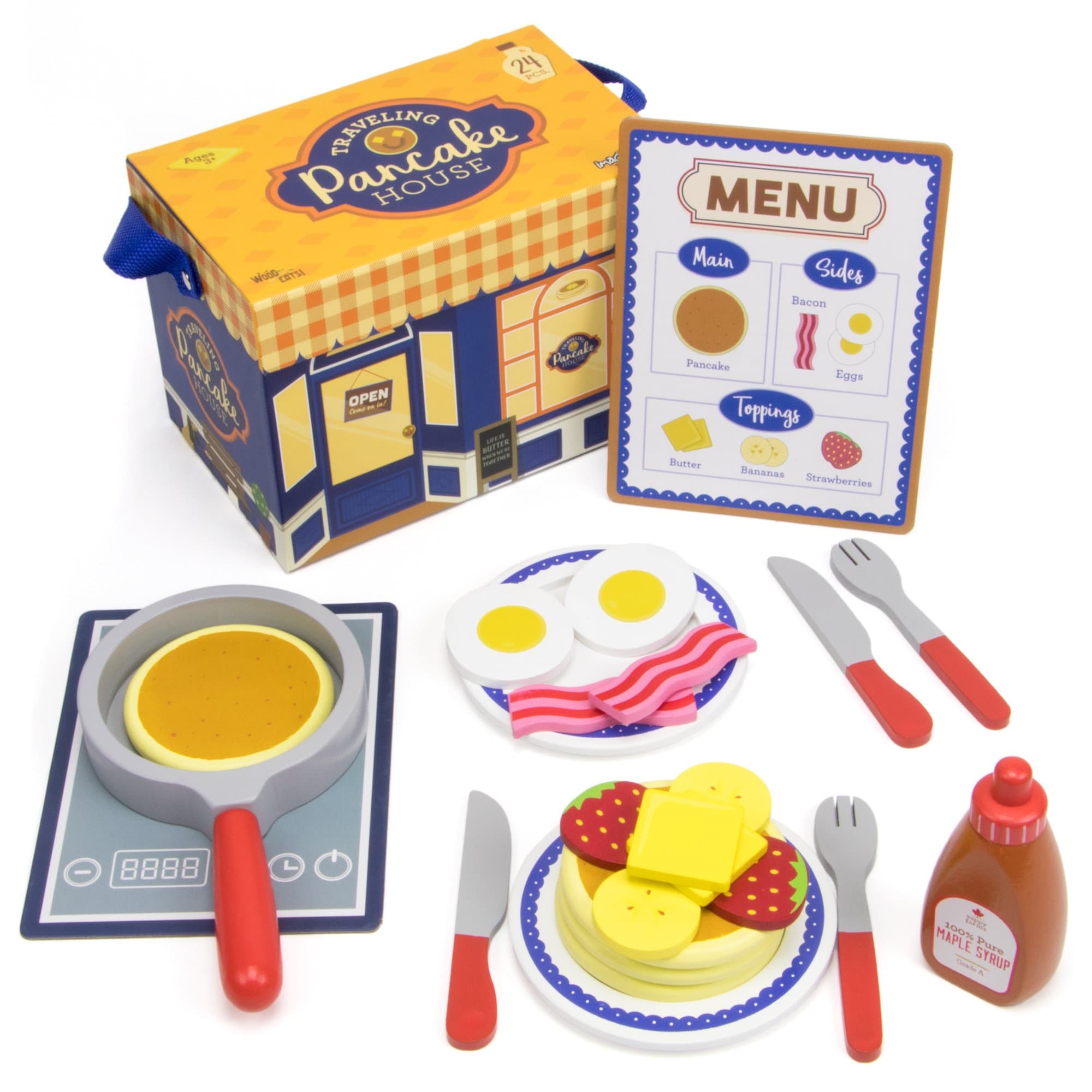 Travelling Pancake Playset