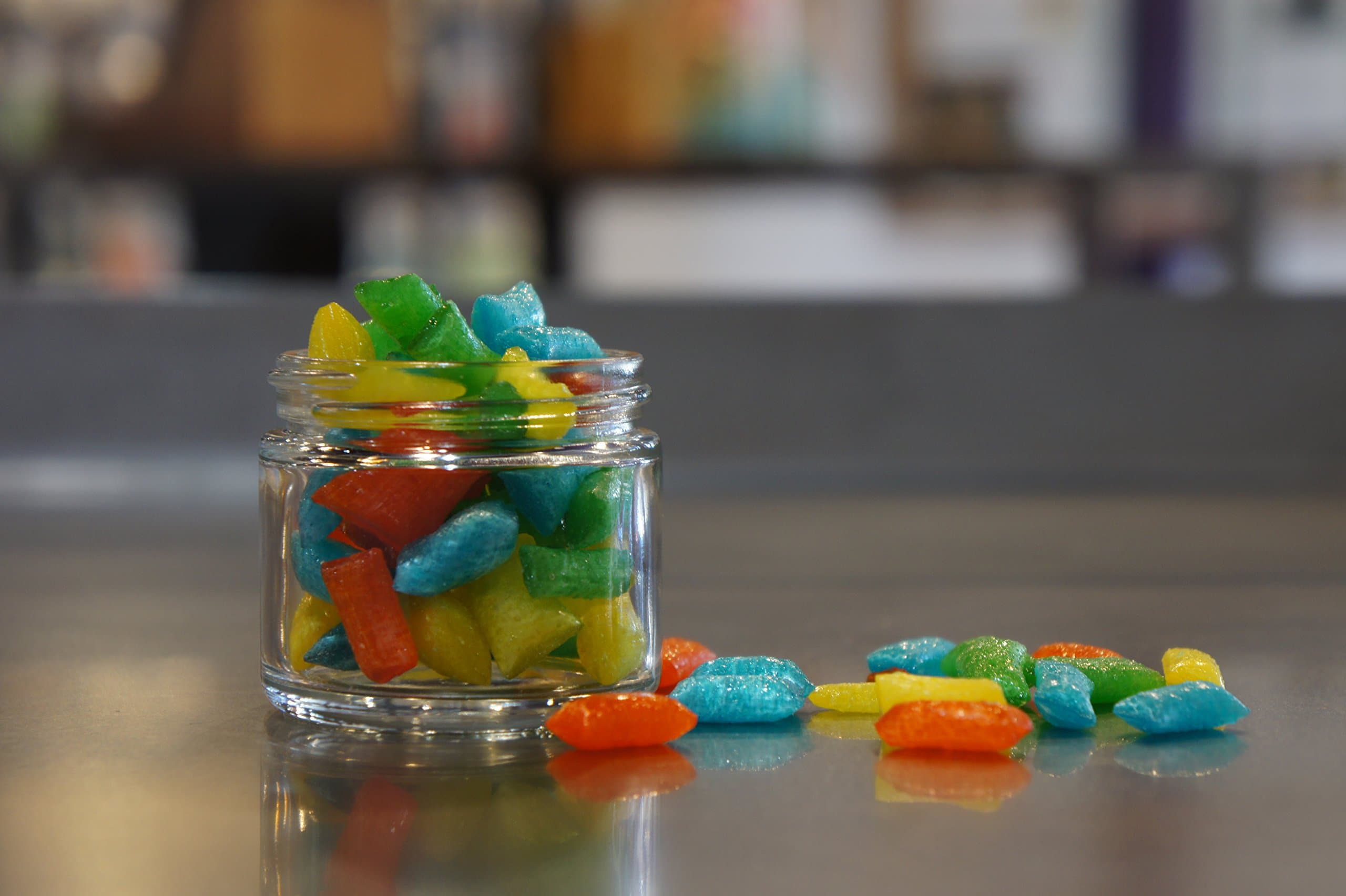 Handmade Old-fashioned Sour Fruit Flavor Hard Candy (6oz Large Jar)