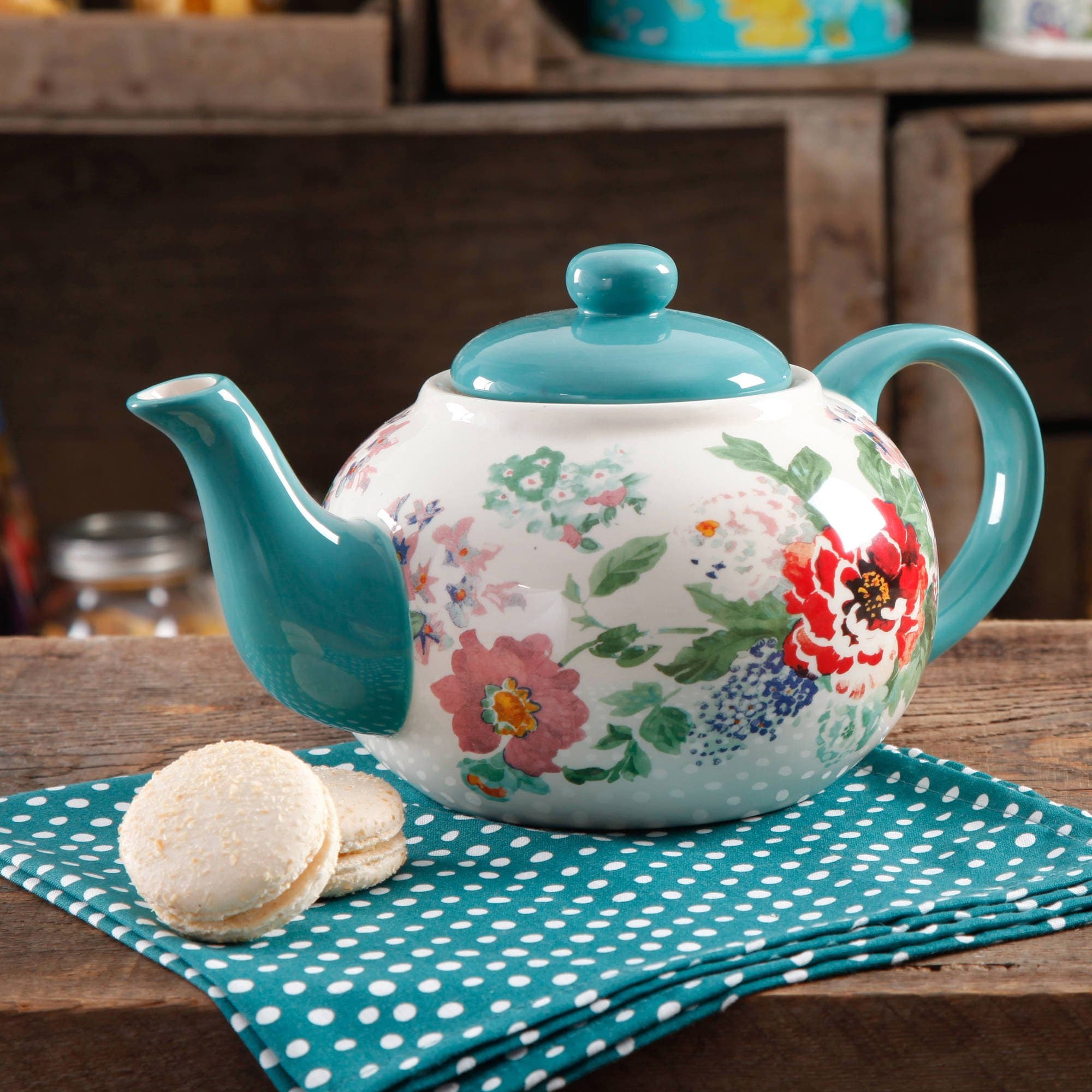 Country Garden Teapot (Country Garden, Multi)