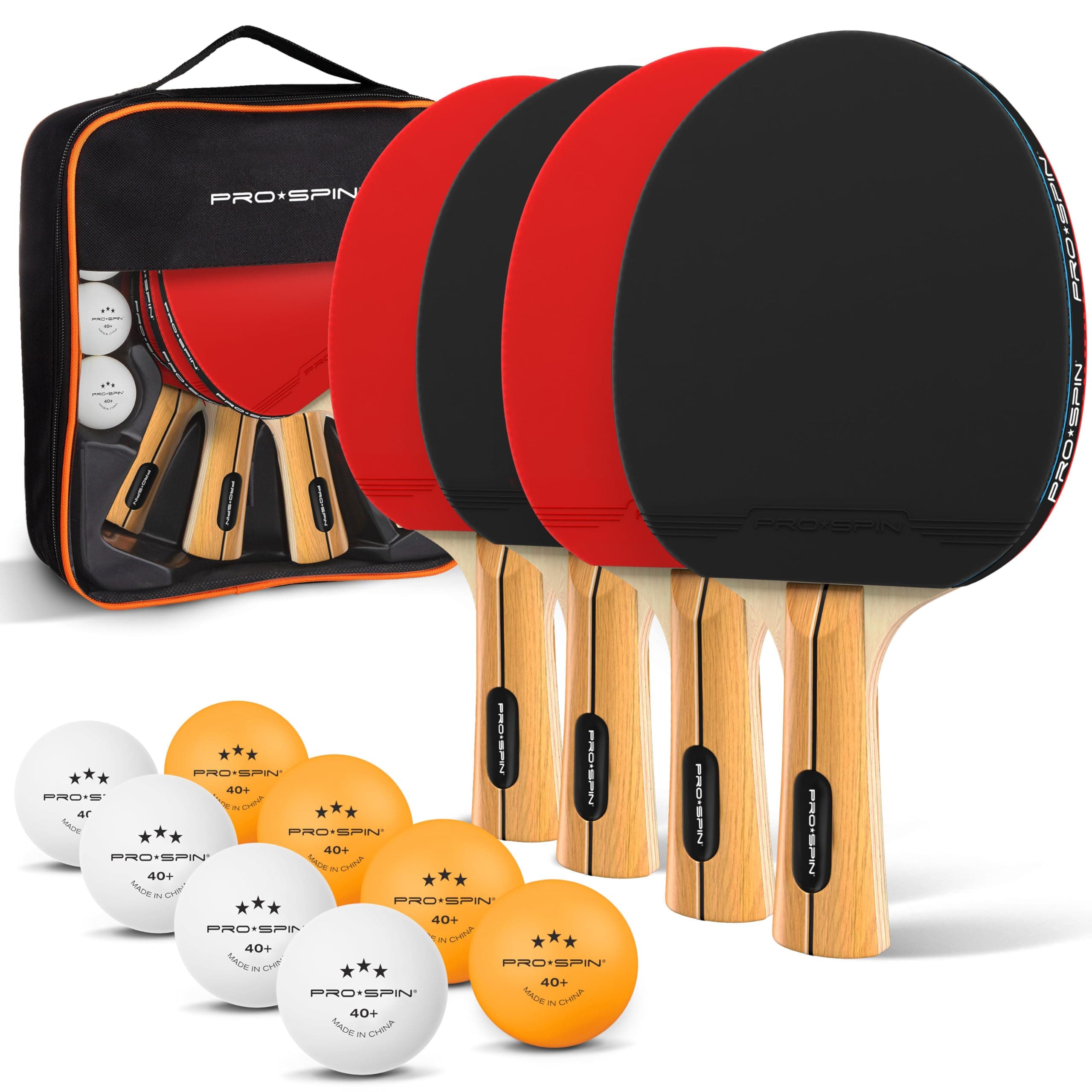 - Ping Pong Paddles - High-Performance Set with Premium Table Tennis Rackets, 3-Star Ping Pong Balls, Compact Storage Case | Professional Quality Ping Pong Paddle Set | Indoor & Outdoor Games