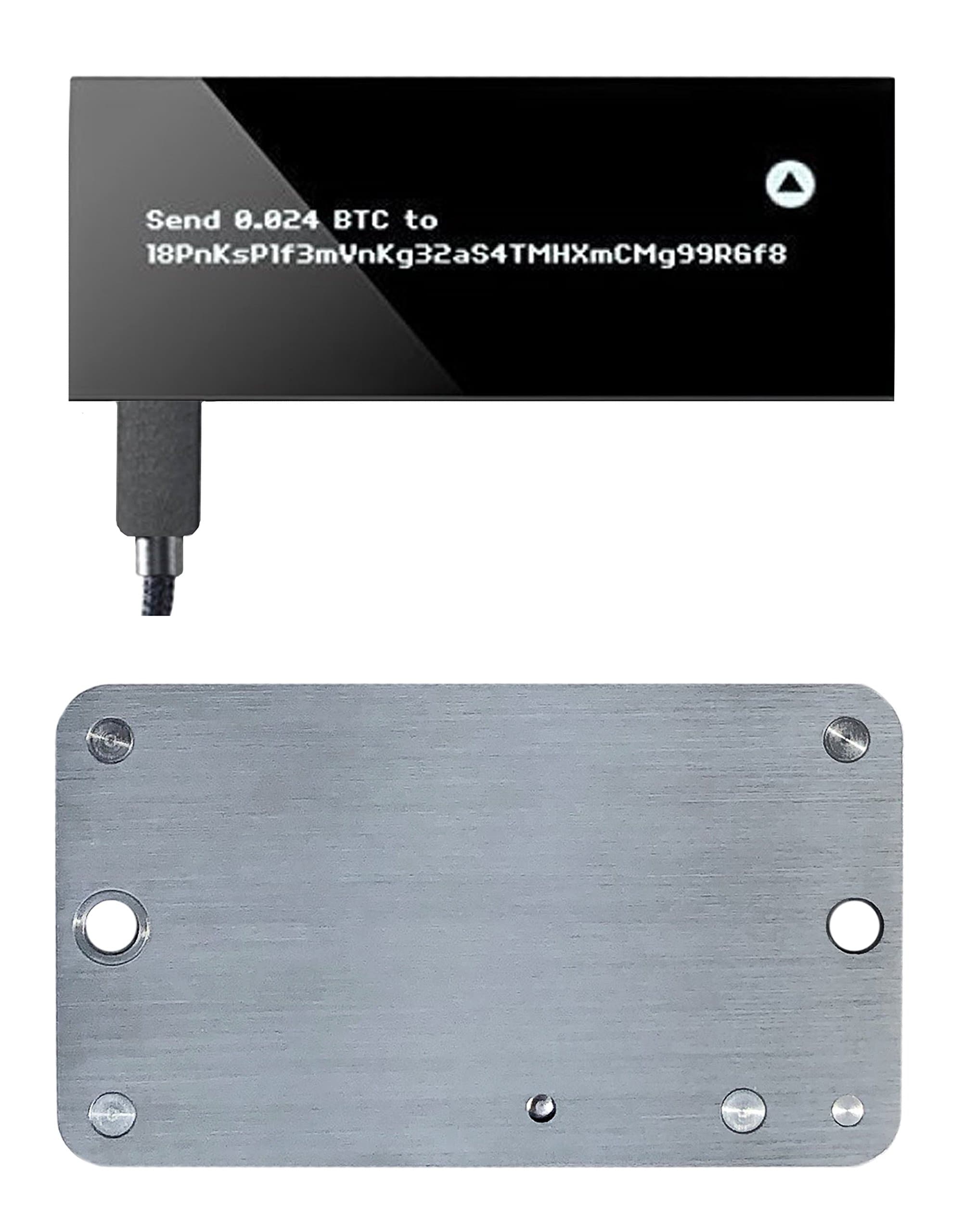 KeepKey Cryptocurrency Wallet & SteelWallet Indestructible Hardware Wallet Backup (2 Items Bundle)