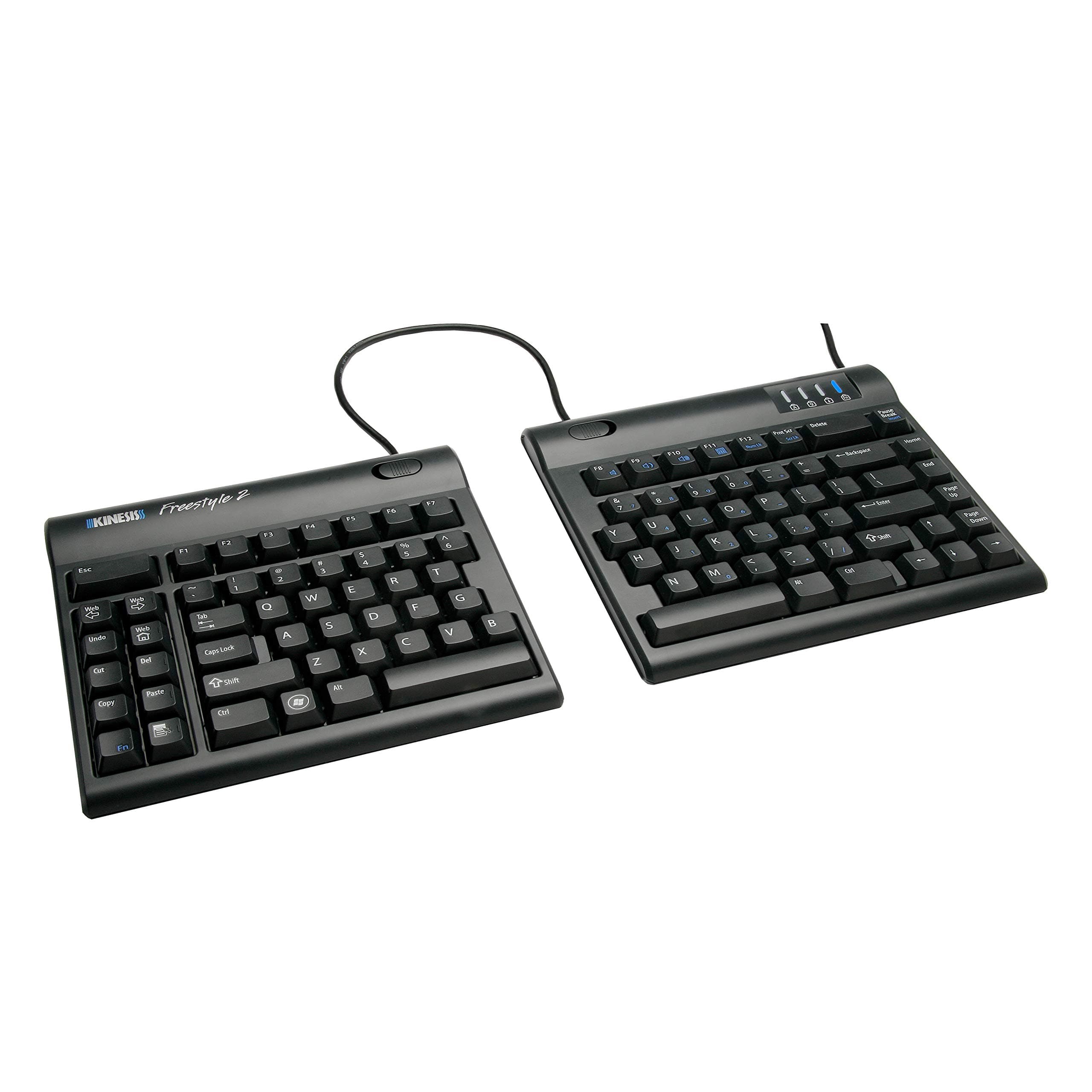 KINESIS Freestyle2 Ergonomic Keyboard for PC (9" or 20" Separation) (9" Separation)