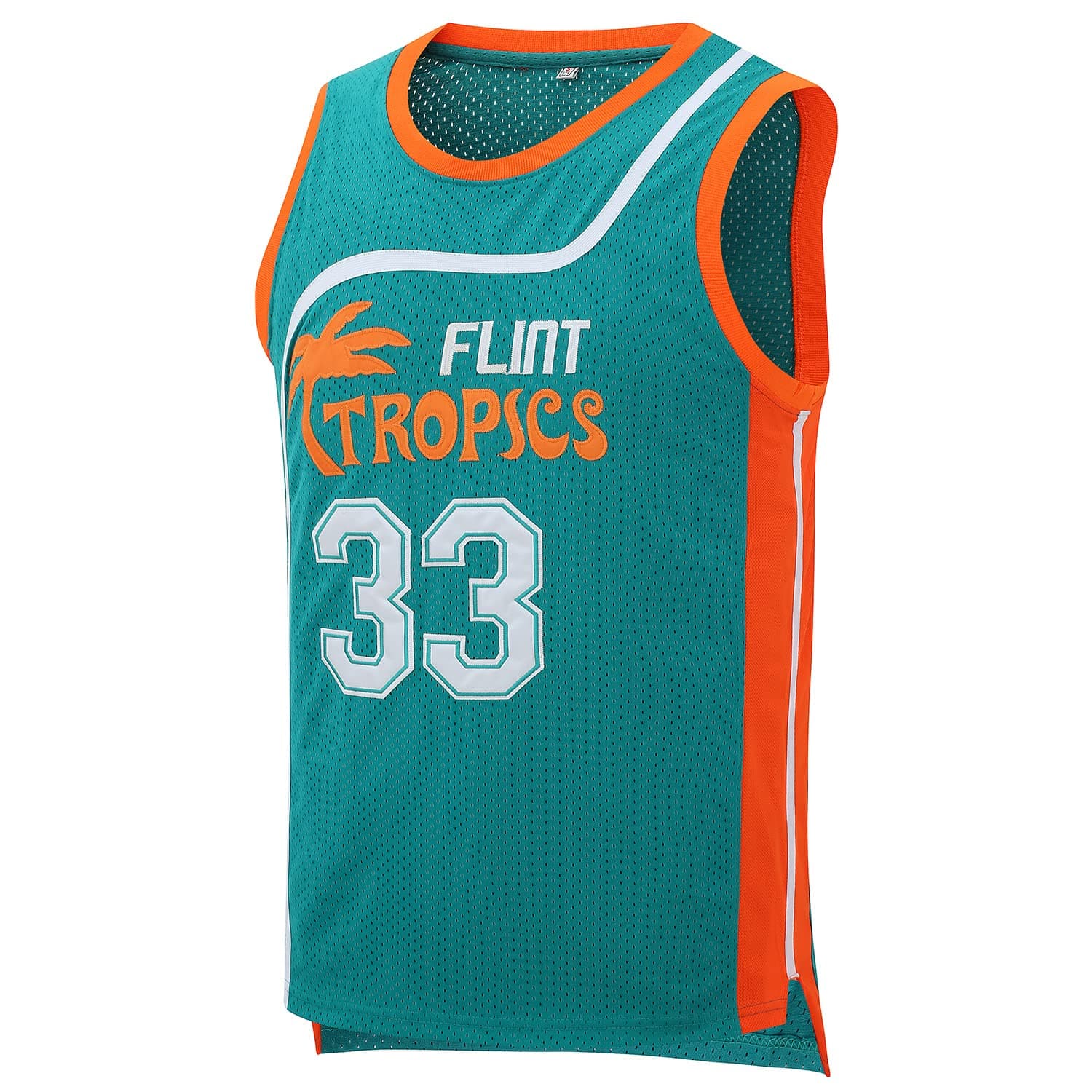Flint Tropics Jersey Moon 33 Basketball Jerseys for Men S-XXXL