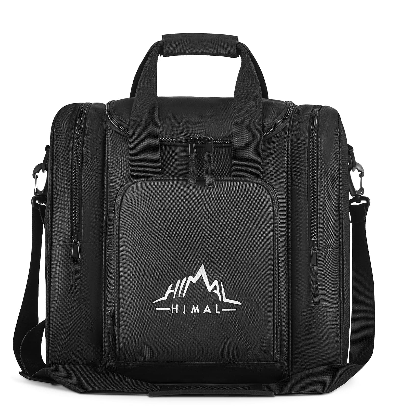 Himal Outdoors Bowling Bag for Single Ball - Bowling Ball Tote Bowling Bag with Padded Ball Holder - Fits Bowling Shoes Up to Mens Size 14