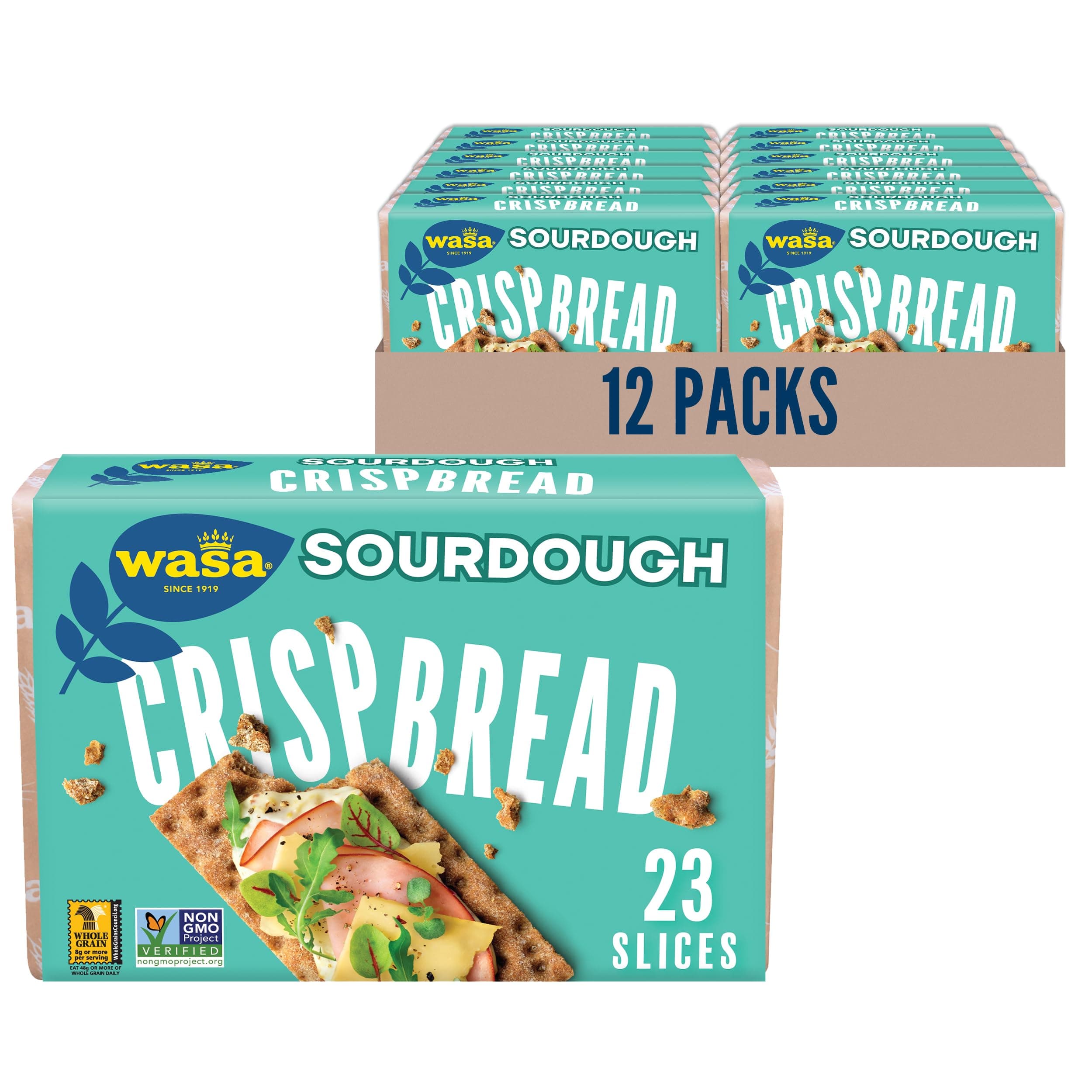 Sourdough Crispbread 9.7 Ounce (Pack of 12) Multi