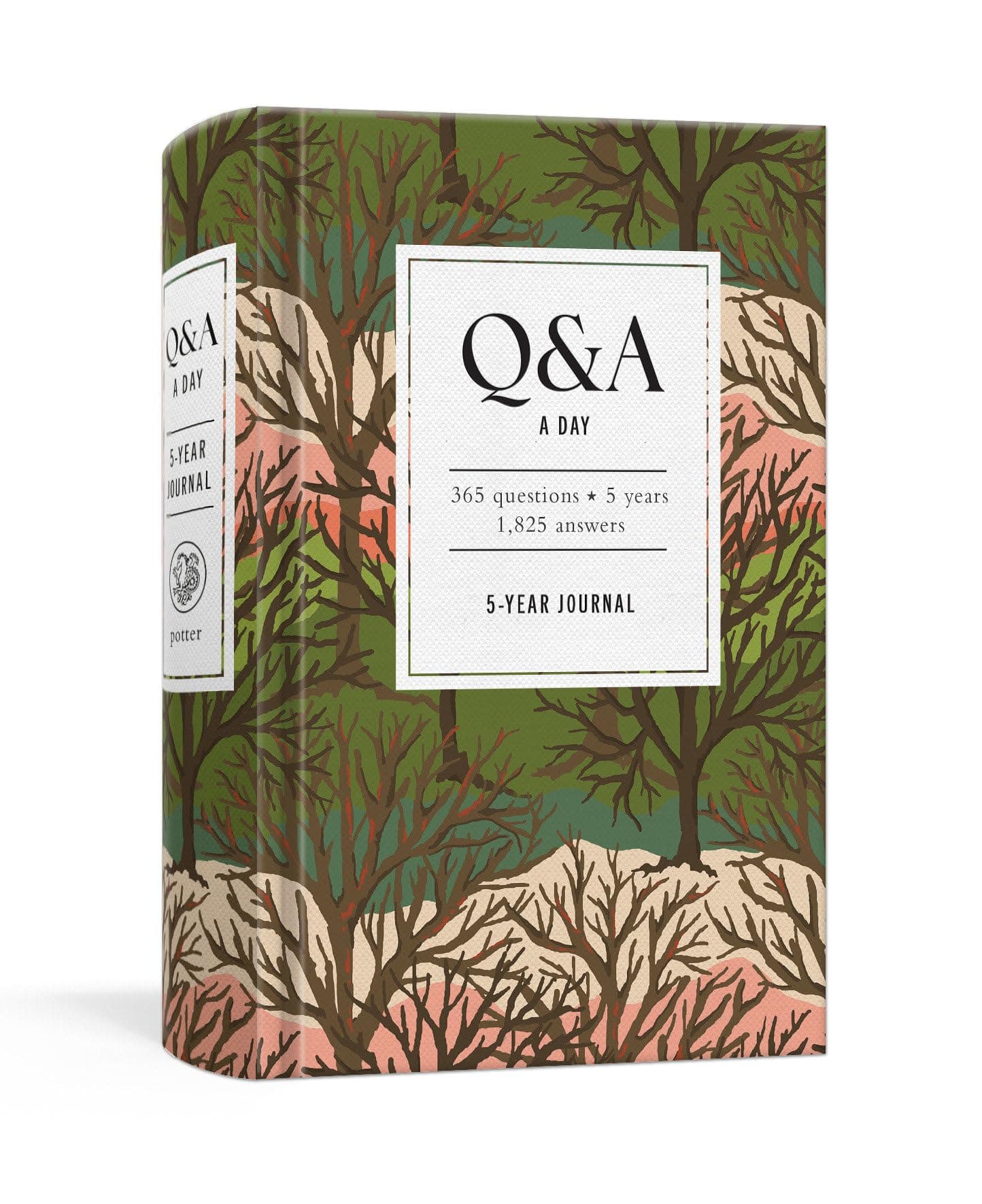 Clarkson Potter Q&A a Day Woodland: 5-Year Journal