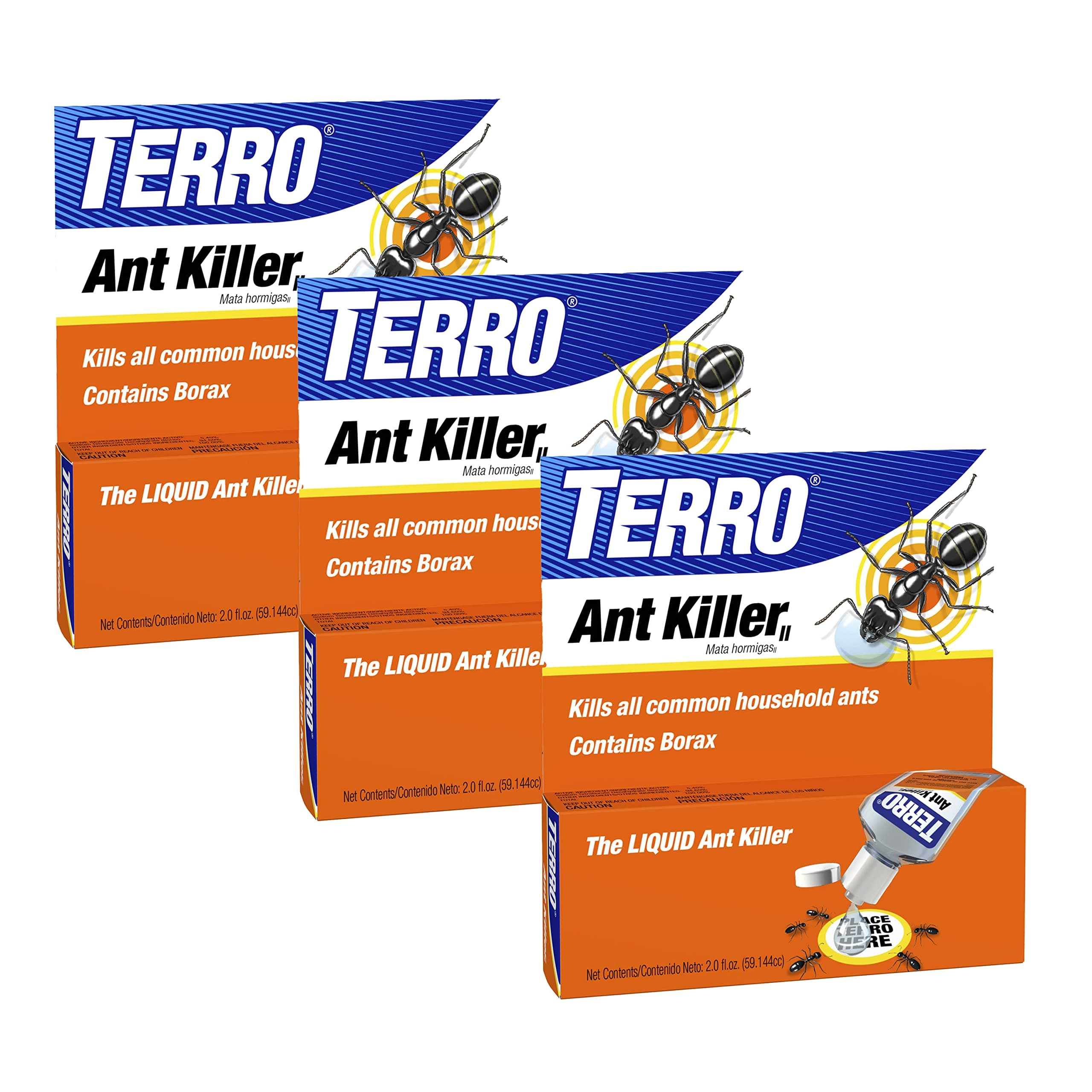 TERRO T200-3SR Liquid Ant Killer – 3 Pack Terro Liquid Ant Baits