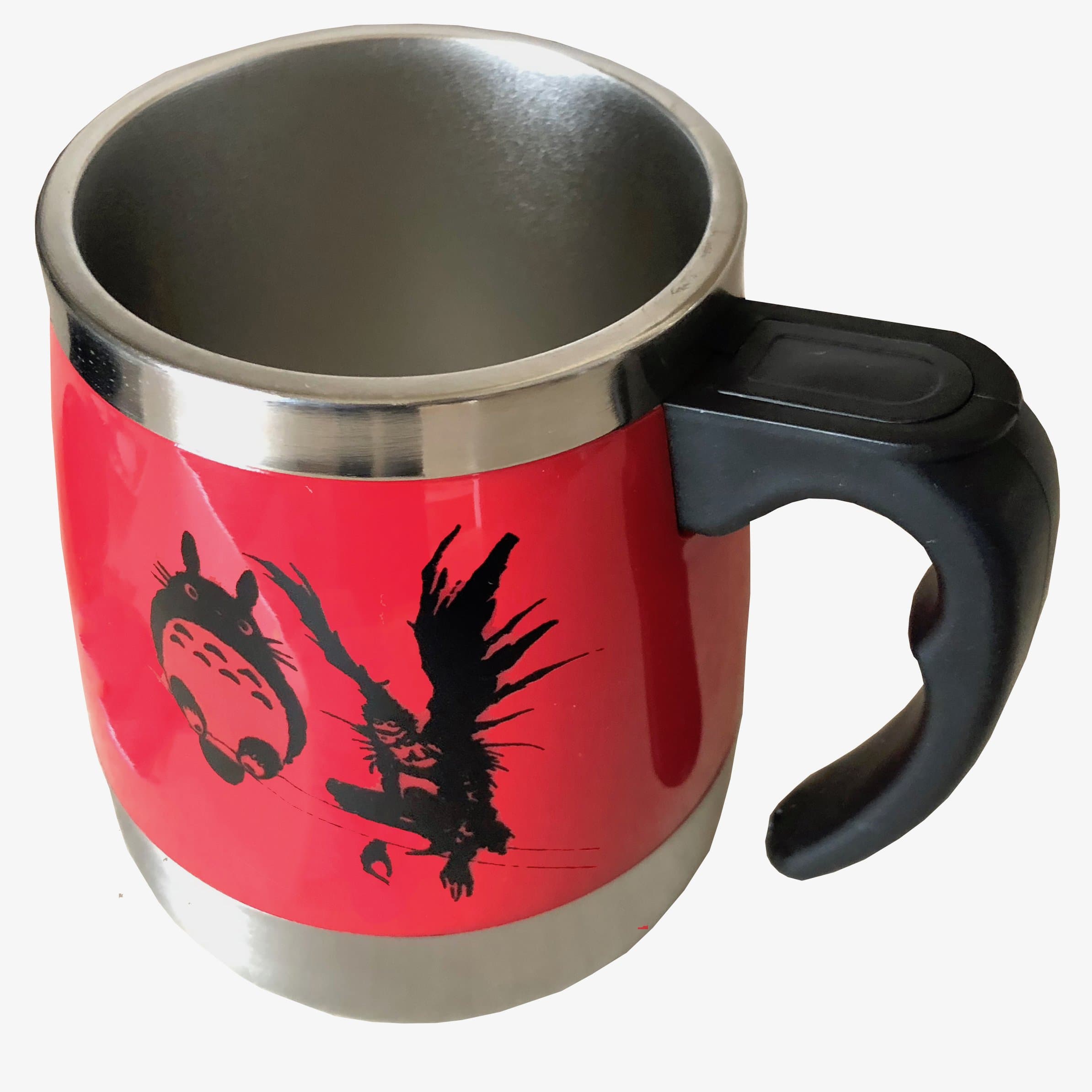 Self Stirring Mug - Totoro Cat & Ryuk Death Note Anime Mug for All Anime Fans