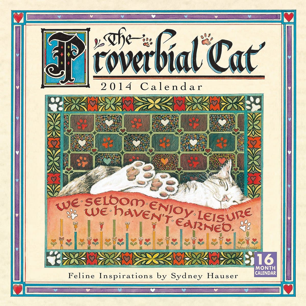The Proverbial Cat 2014 Wall (calendar) Calendar – Wall Calendar, July 25, 2013