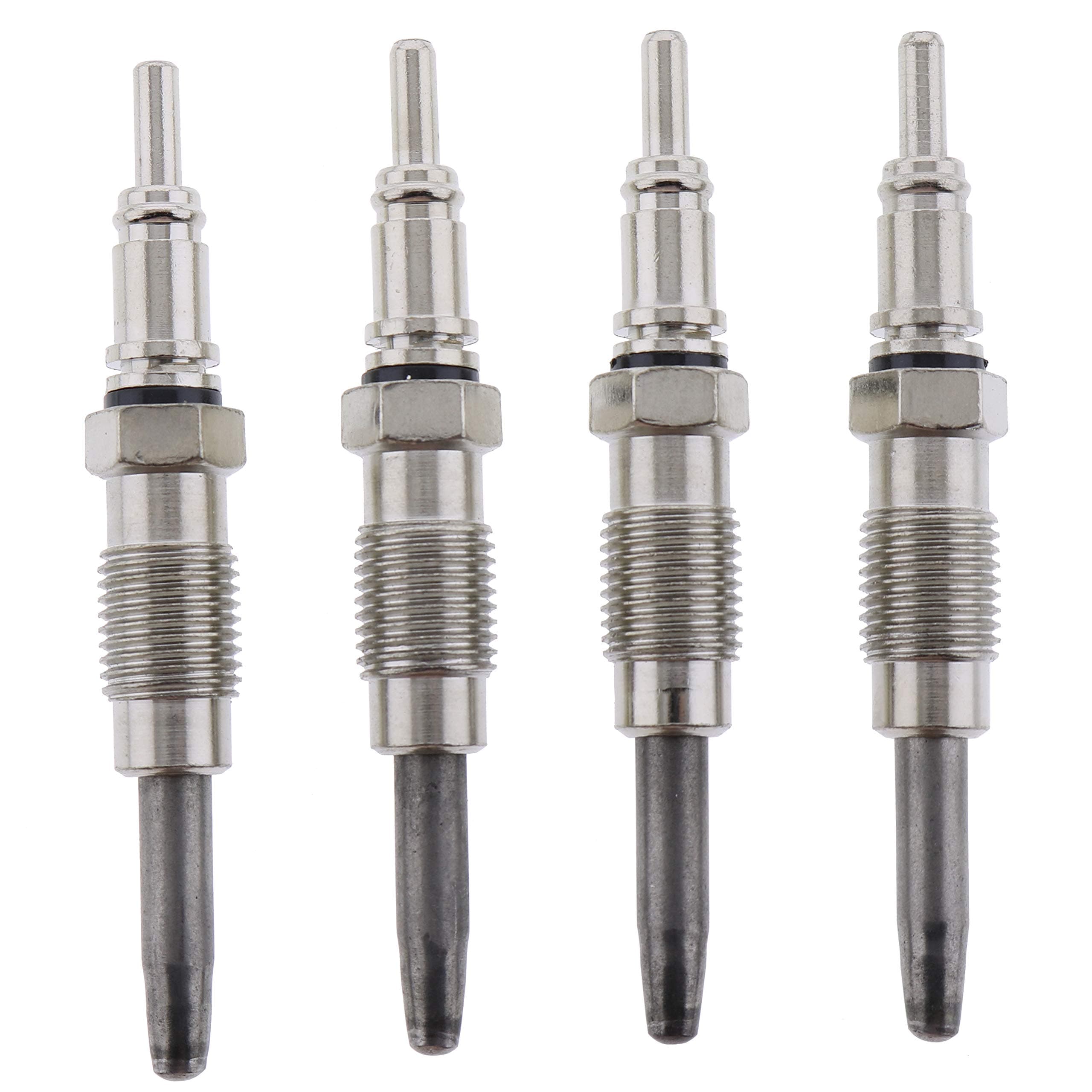 JEENDA Glow Plug 01180400 Set of 4, Compatible with Bobcat 863 873 864 & Deutz 2011 1011, Alloy Steel, Construction Equipment