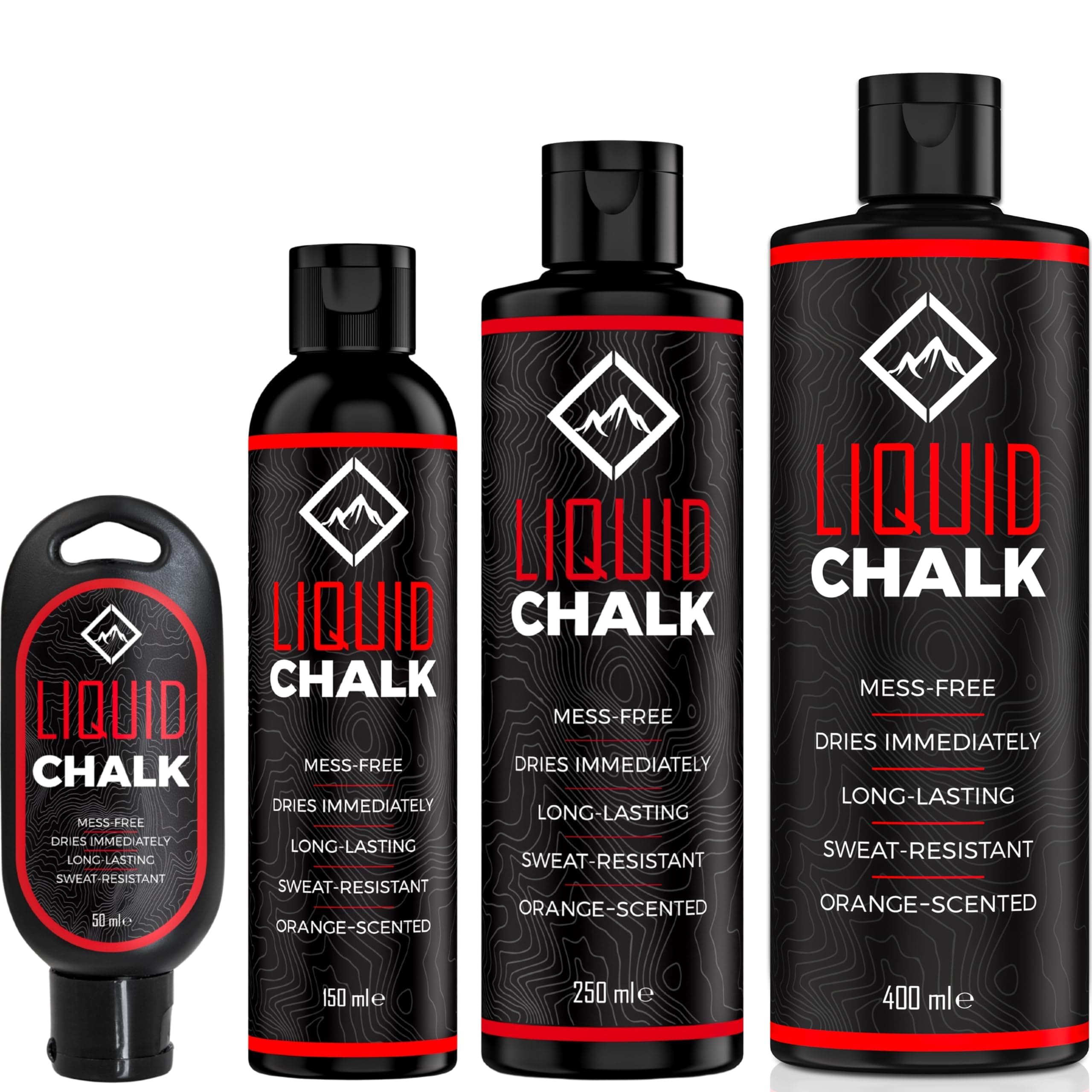 SURVIVOR Liquid Chalk for Rock Climbing, Weight Lifting, Gymnastics - Liquid Grip for Workout Training - Climbing Chalk & Lifting Chalk for Weightlifting - Liquid Gym Chalk