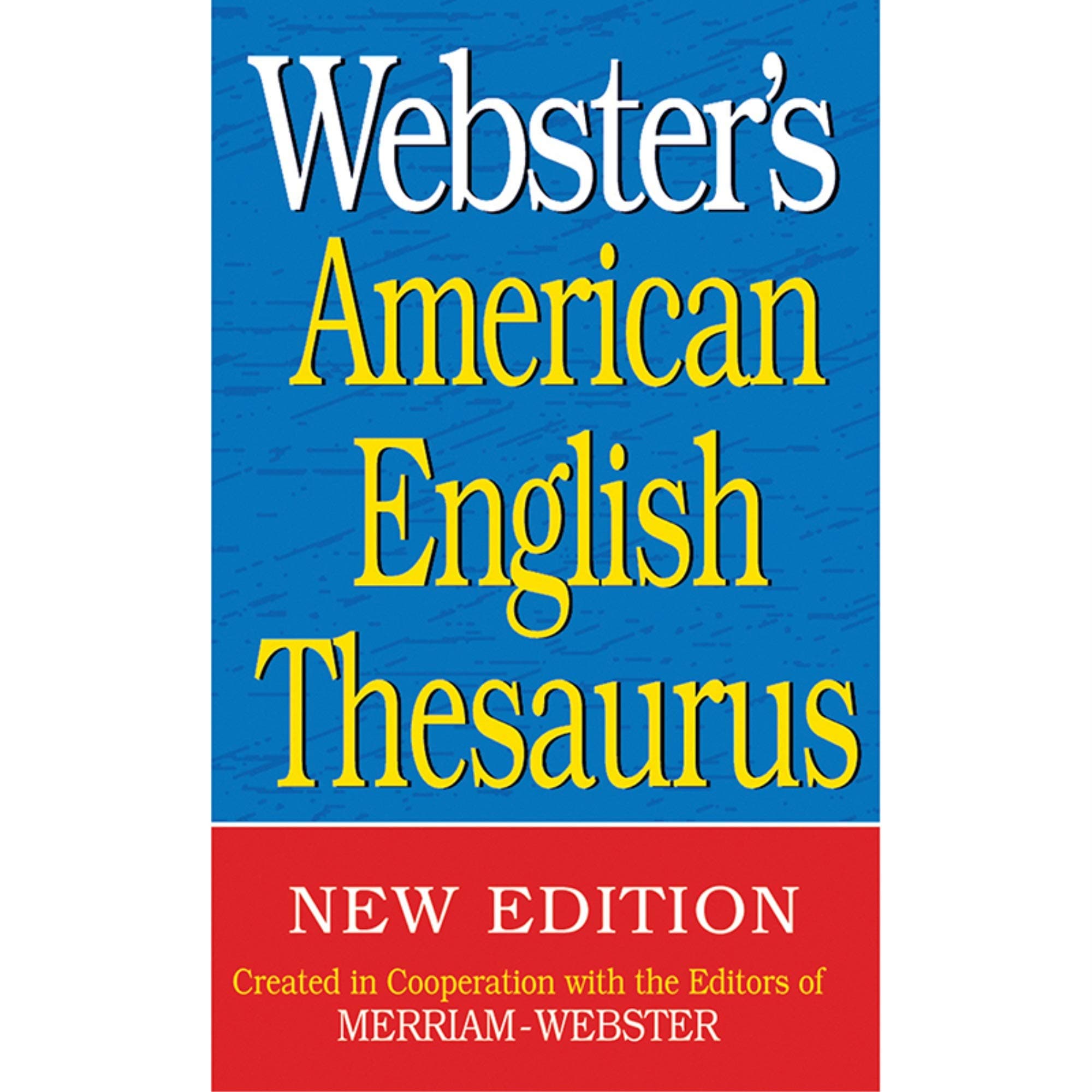 Webster's American English Thesaurus, Newest Edition Paperback – April 30, 2011